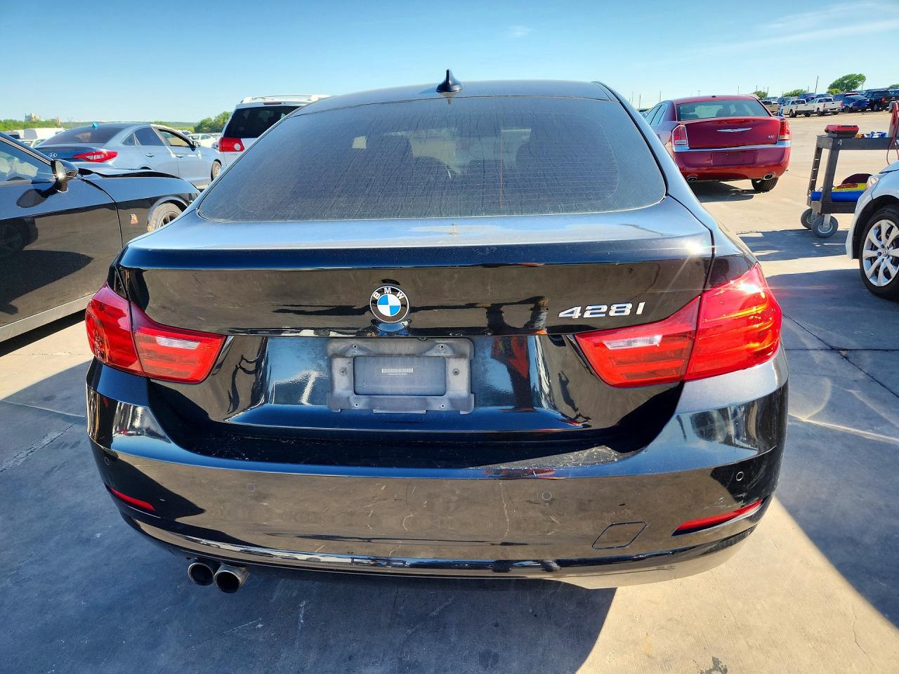 2015 Bmw 428 I Gran Coupe Sulev Black vin: WBA4A9C5XFGL86904