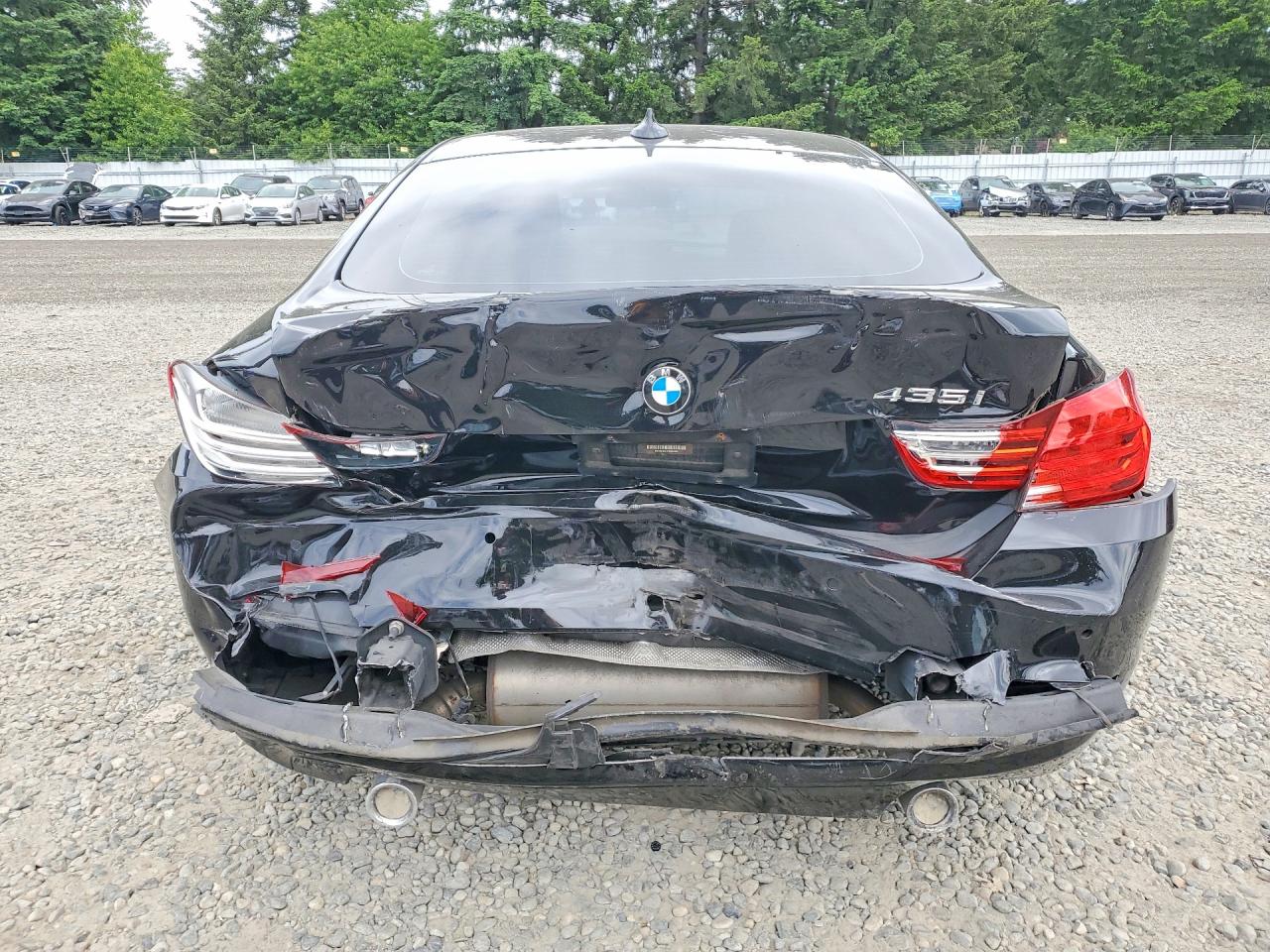 2015 Bmw 435 I Gran Coupe Charcoal vin: WBA4B1C51FD955543