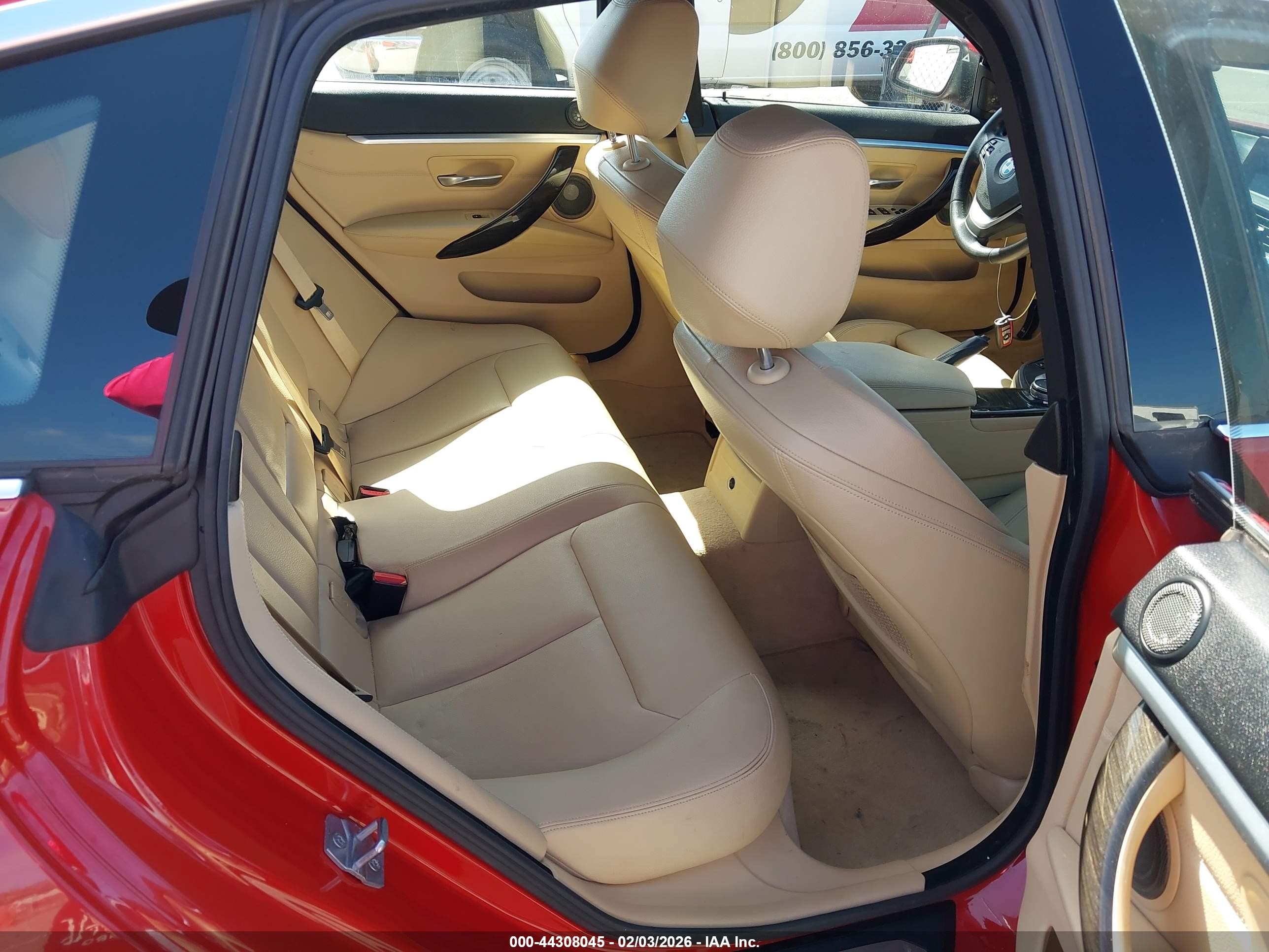 2016 Bmw 435i Gran Coupe   Красный vin: WBA4B1C51GG242495