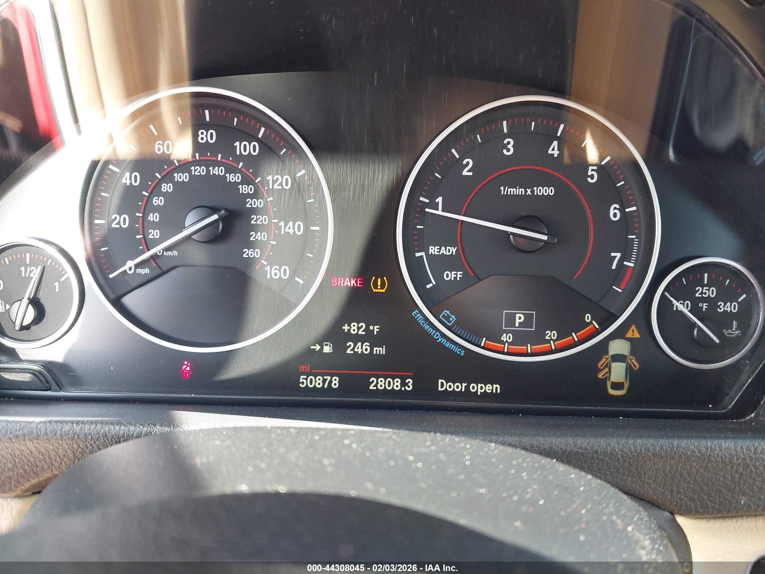2016 Bmw 435i Gran Coupe   Красный vin: WBA4B1C51GG242495