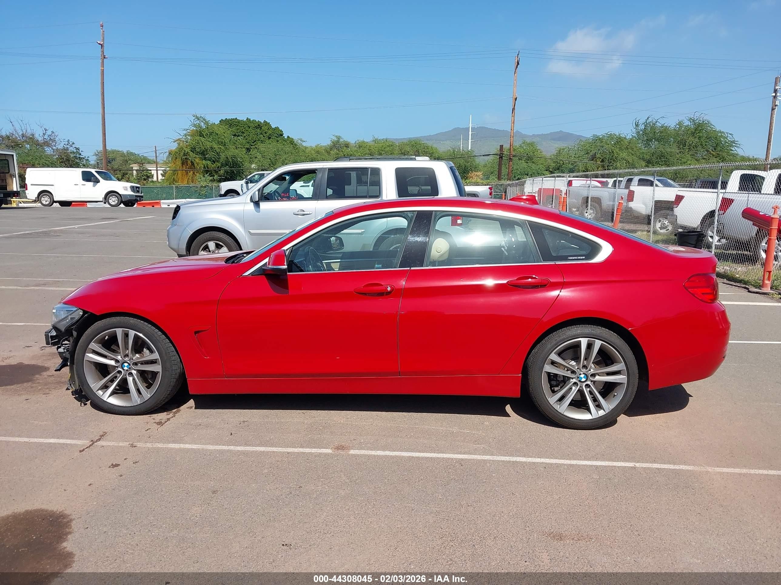 2016 Bmw 435i Gran Coupe   Красный vin: WBA4B1C51GG242495