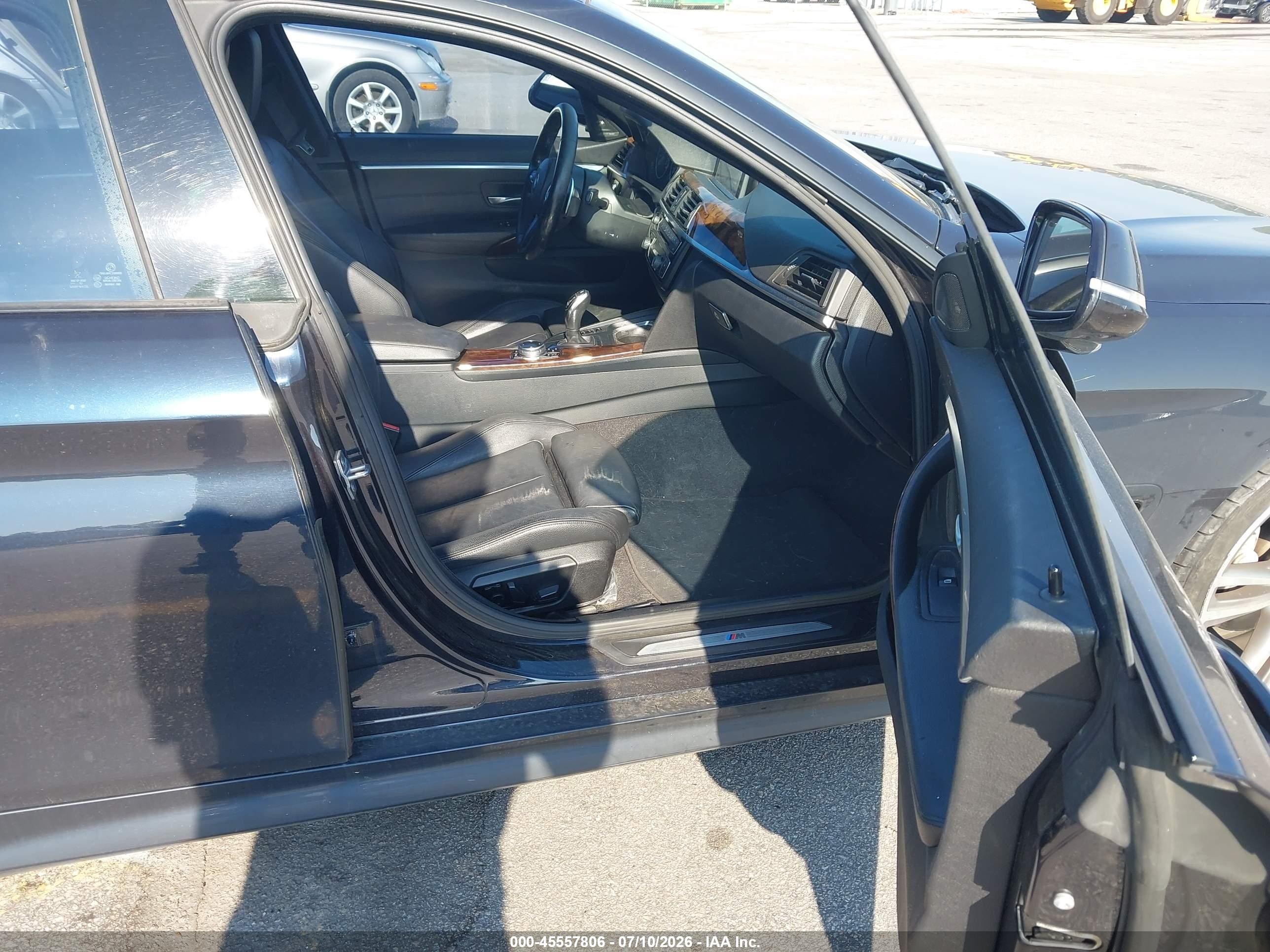 2015 Bmw 435i Gran Coupe   Black vin: WBA4B1C52FD418048
