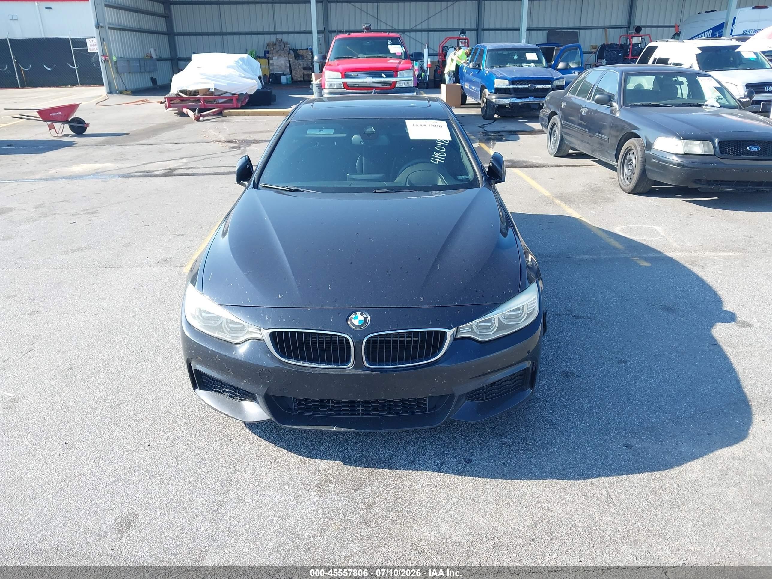 2015 Bmw 435i Gran Coupe   Black vin: WBA4B1C52FD418048