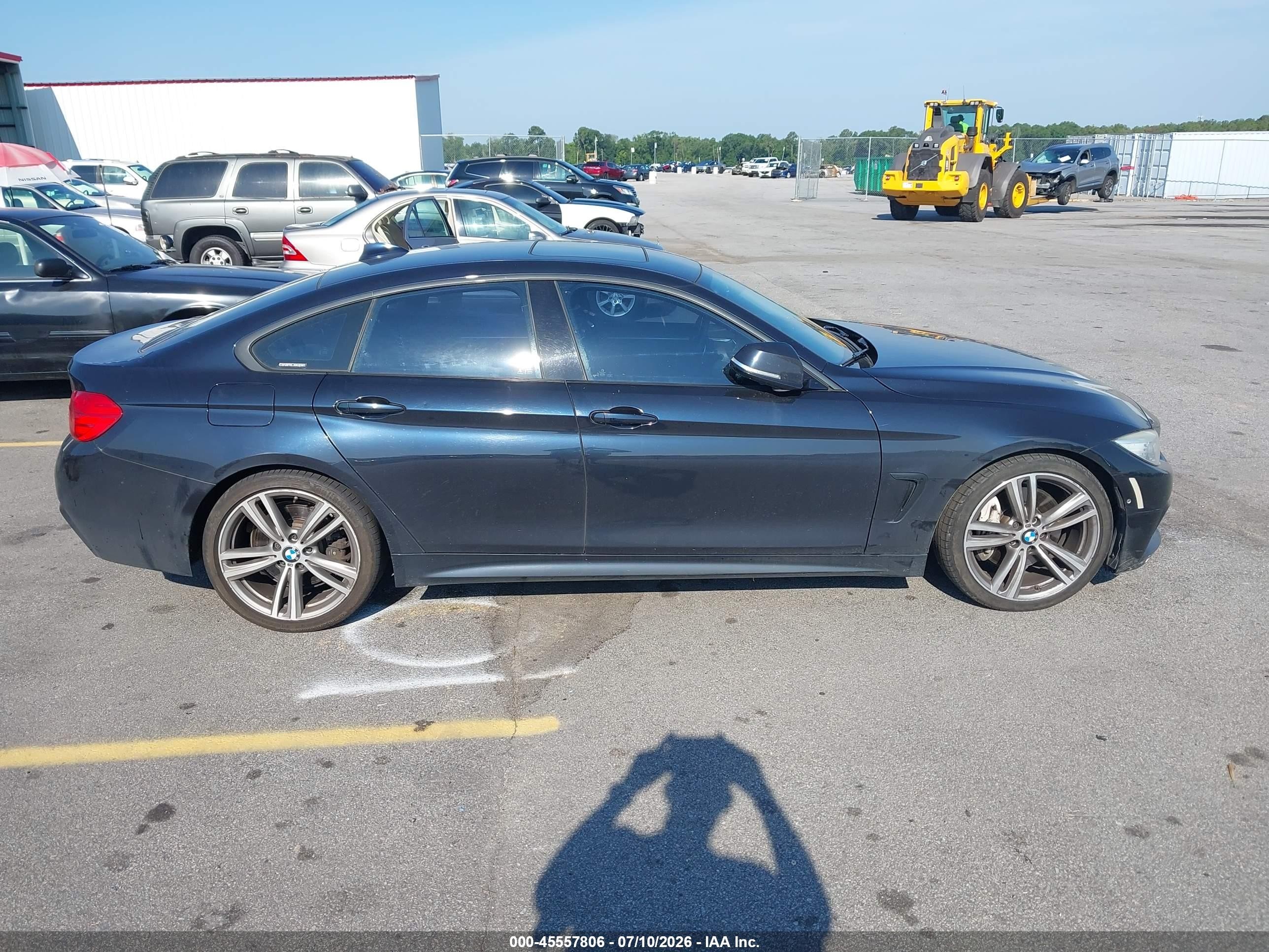2015 Bmw 435i Gran Coupe   Black vin: WBA4B1C52FD418048