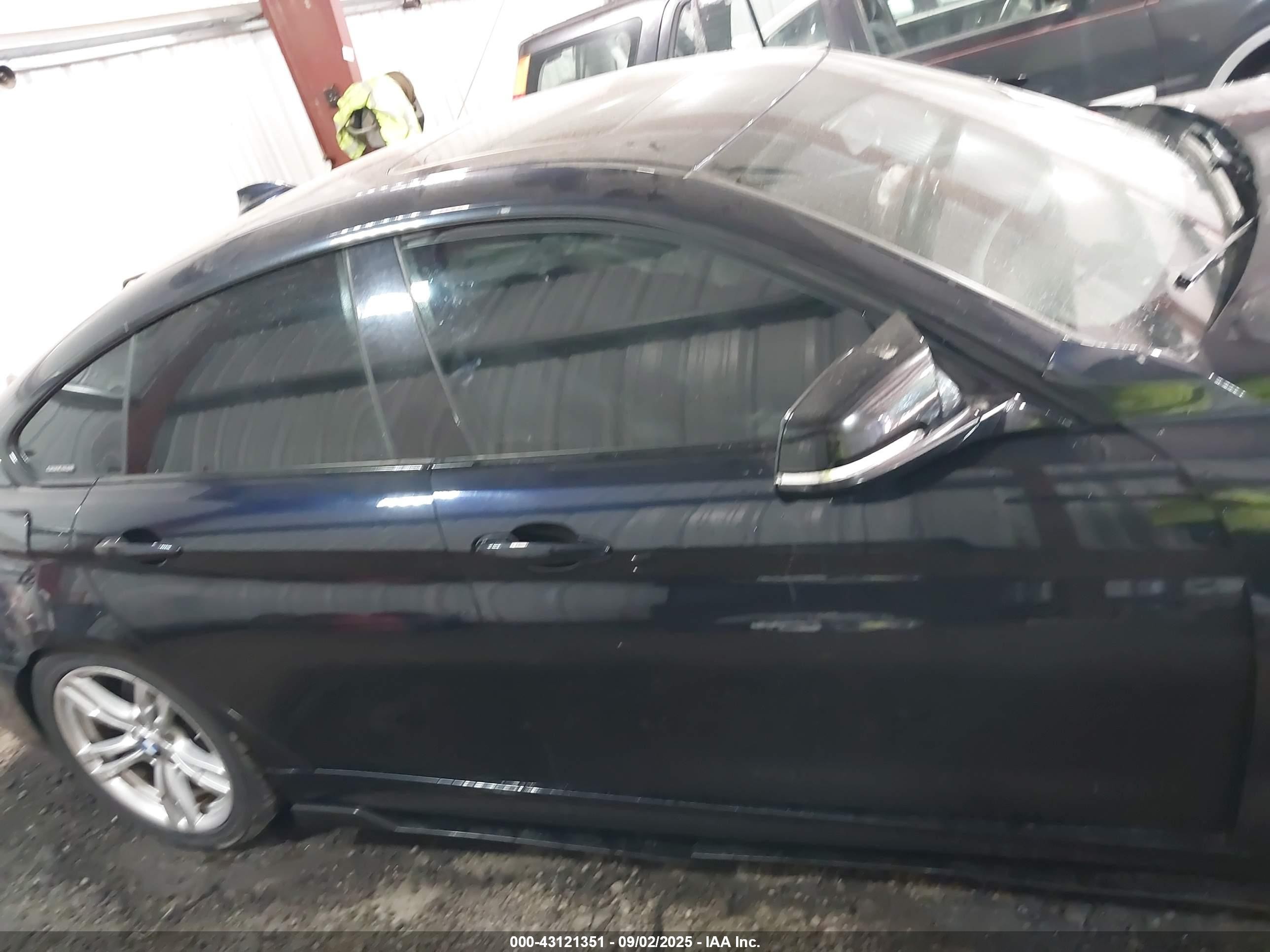 2015 Bmw 435i Gran Coupe Blue vin: WBA4B1C52FD418373