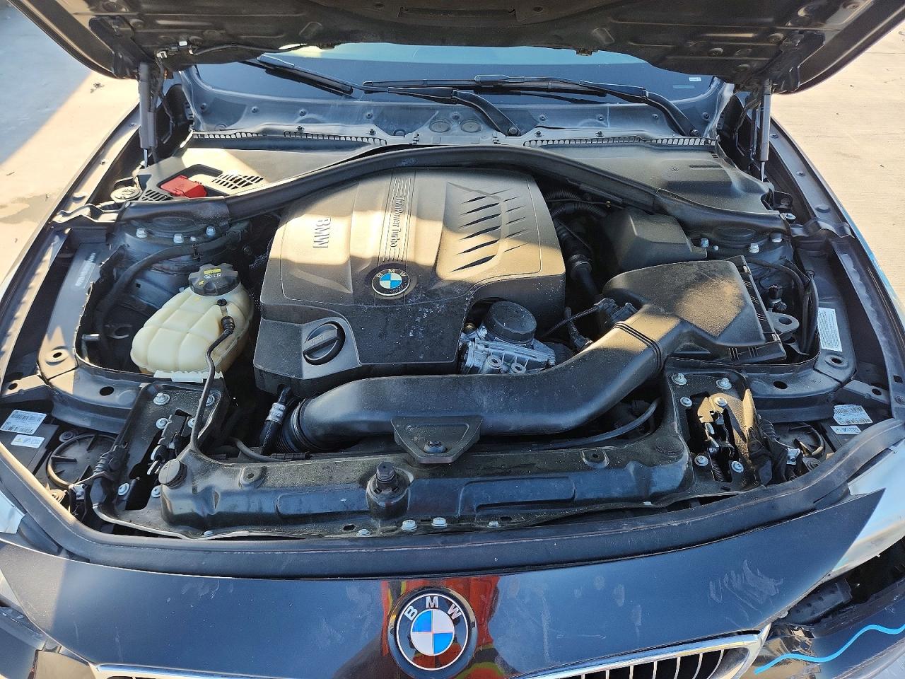 2015 Bmw 435 I Gran Coupe Black vin: WBA4B1C52FG241306