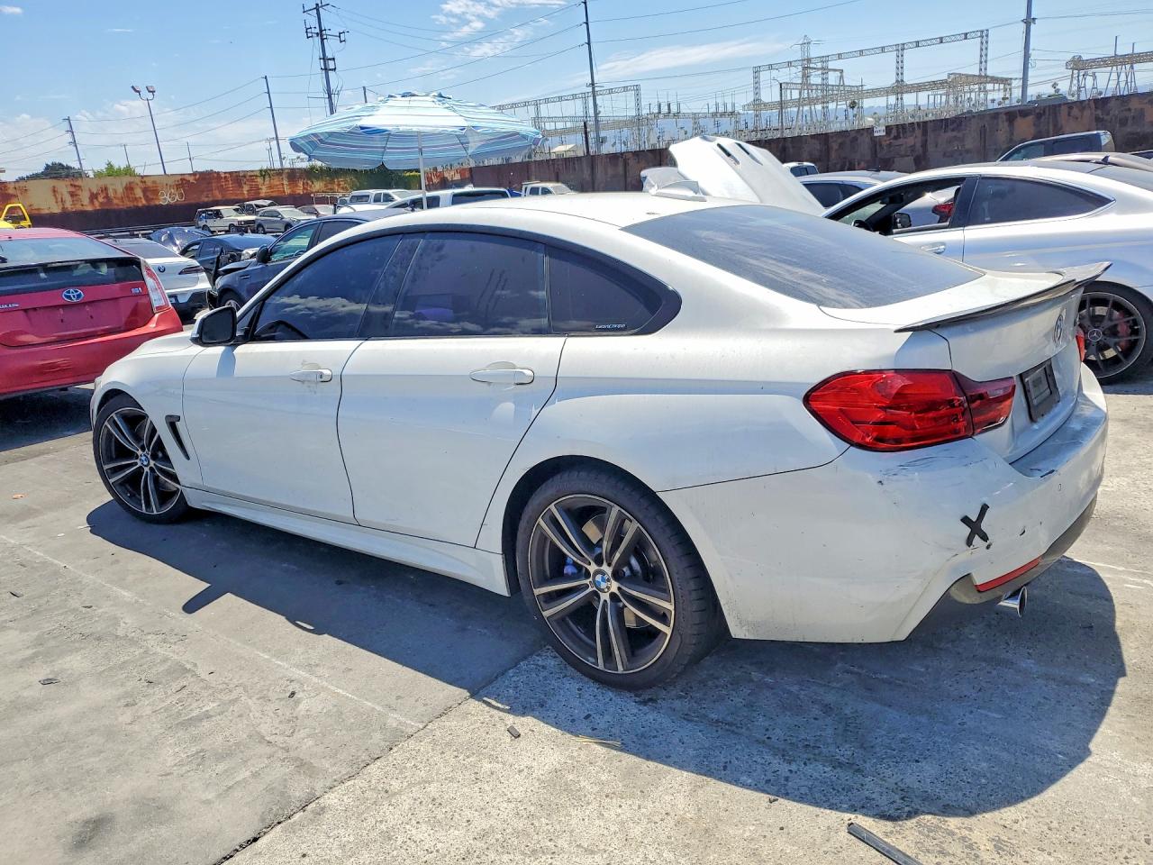 2015 Bmw 435 I Gran Coupe White vin: WBA4B1C54FG241601