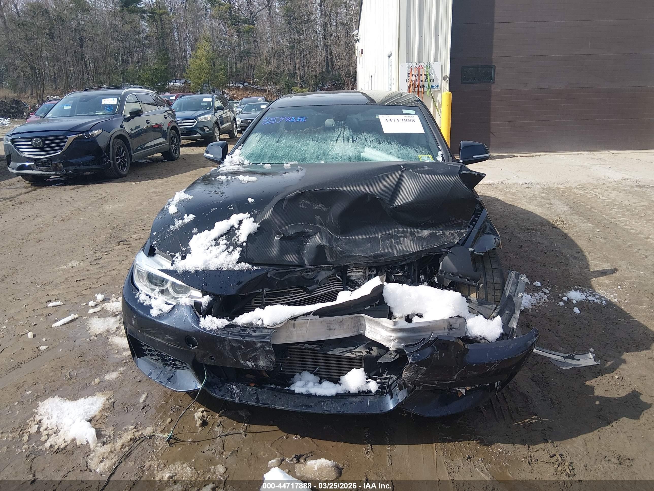 2015 Bmw 435i Gran Coupe   Black vin: WBA4B1C55FG241106