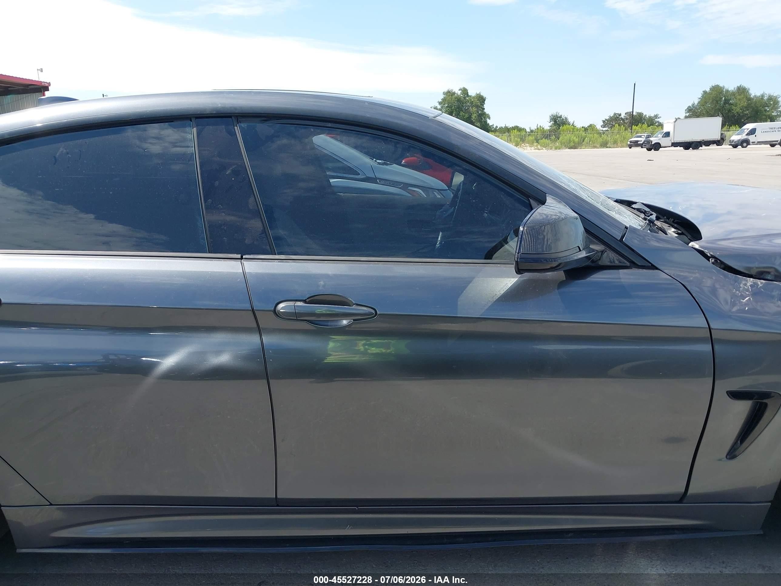 2015 Bmw 435i Gran Coupe   Gray vin: WBA4B1C55FG241557
