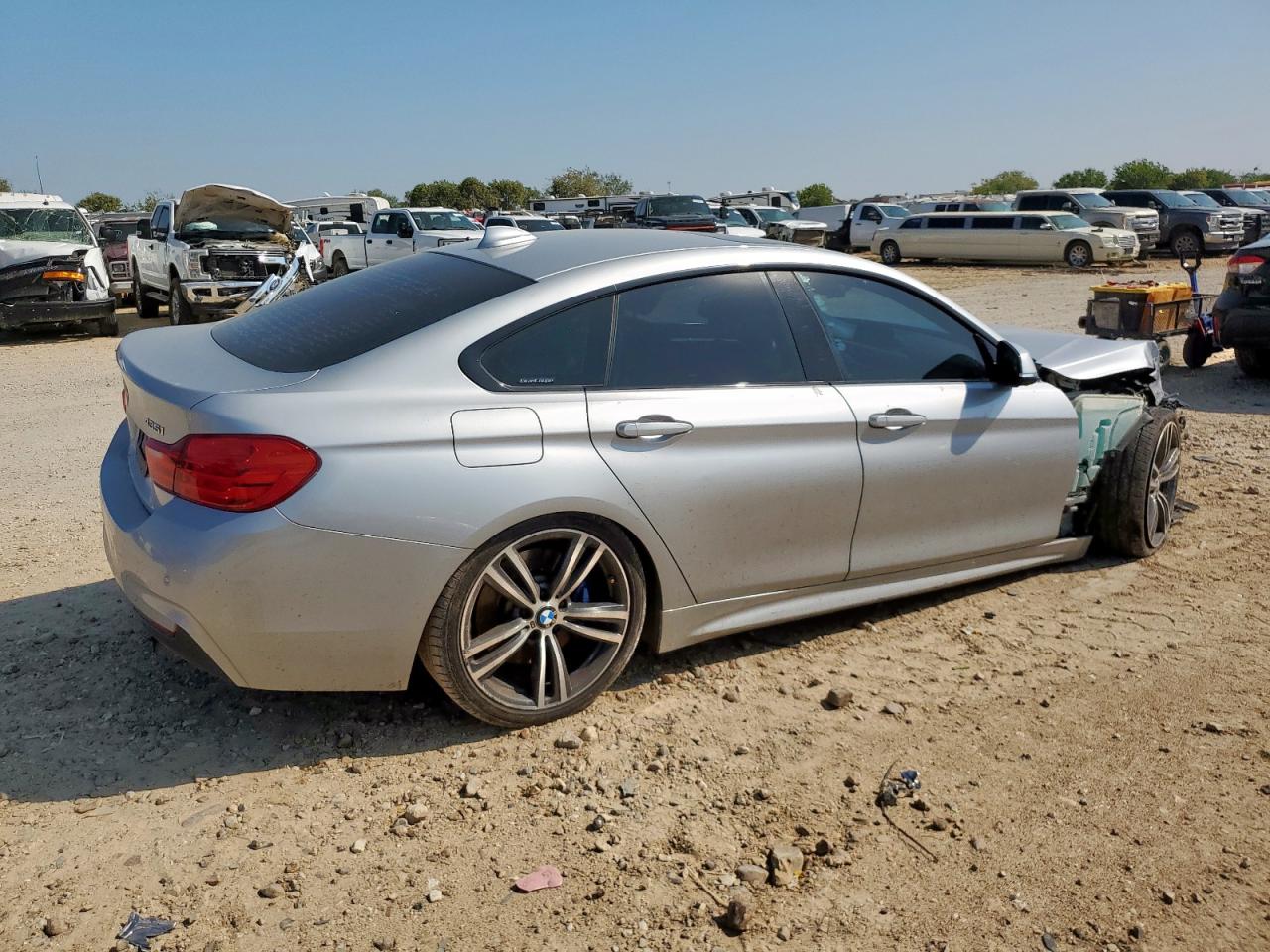 2015 Bmw 435 I Gran Coupe Серебряный vin: WBA4B1C56FG241213
