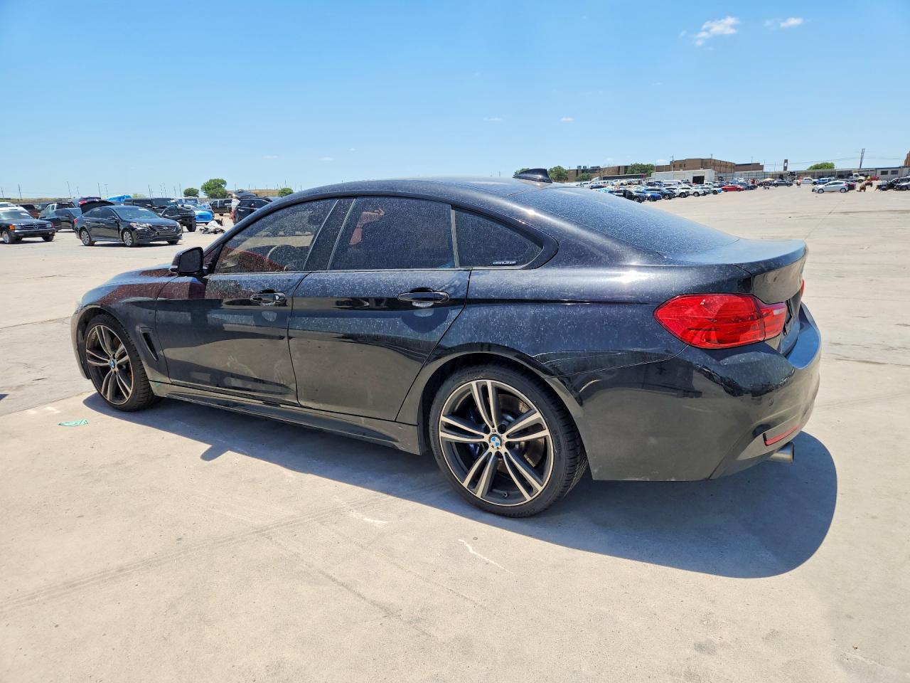 2015 Bmw 435 I Gran Coupe Черный vin: WBA4B1C59FD954981