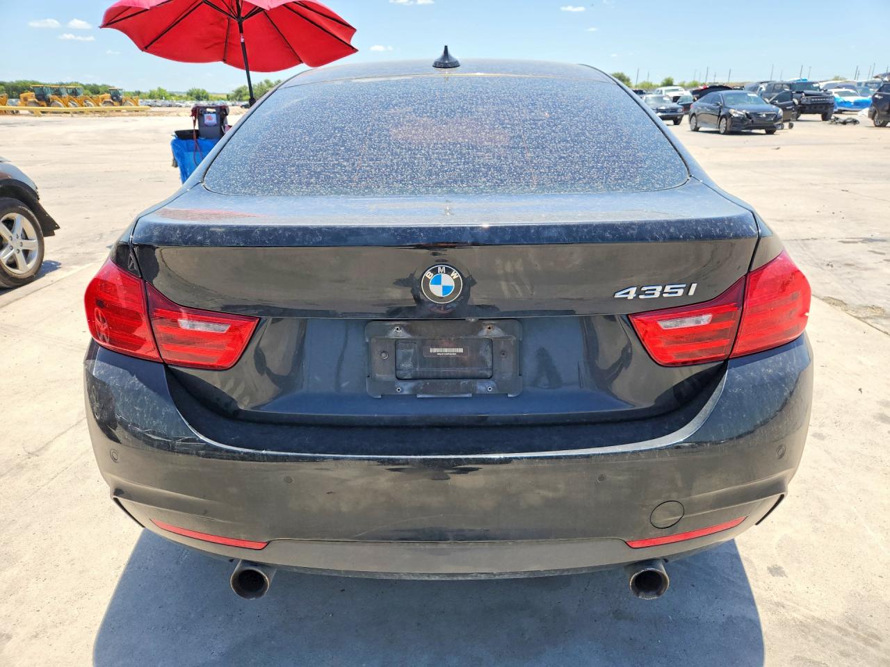 2015 Bmw 435 I Gran Coupe Черный vin: WBA4B1C59FD954981