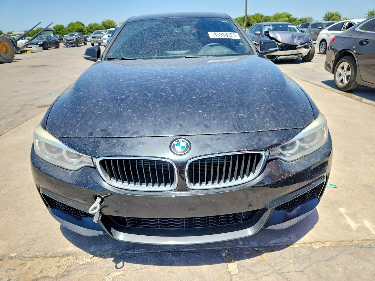 2015 Bmw 435 I Gran Coupe Черный vin: WBA4B1C59FD954981