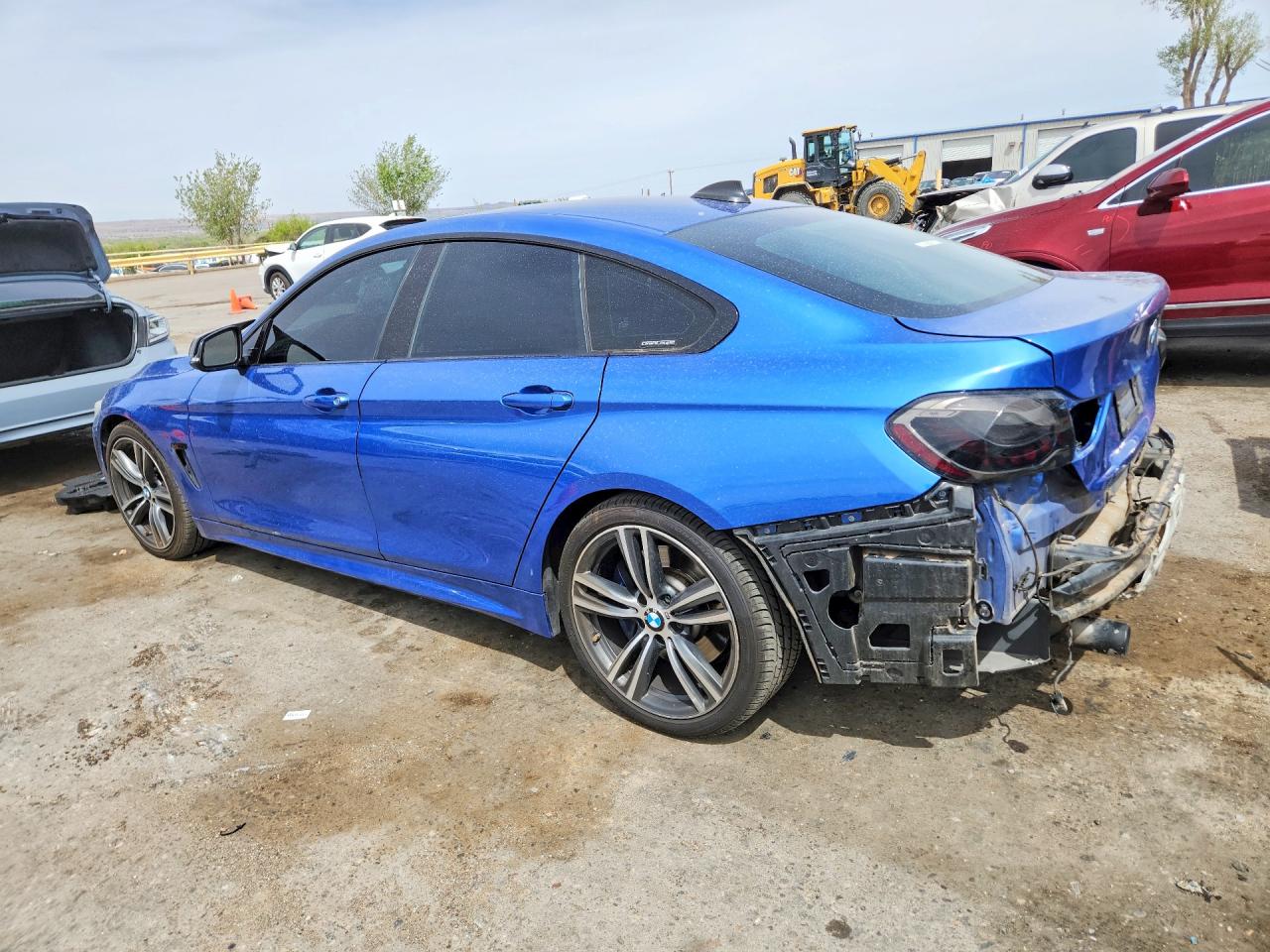 2015 Bmw 435 I Gran Coupe Blue vin: WBA4B1C59FD955192