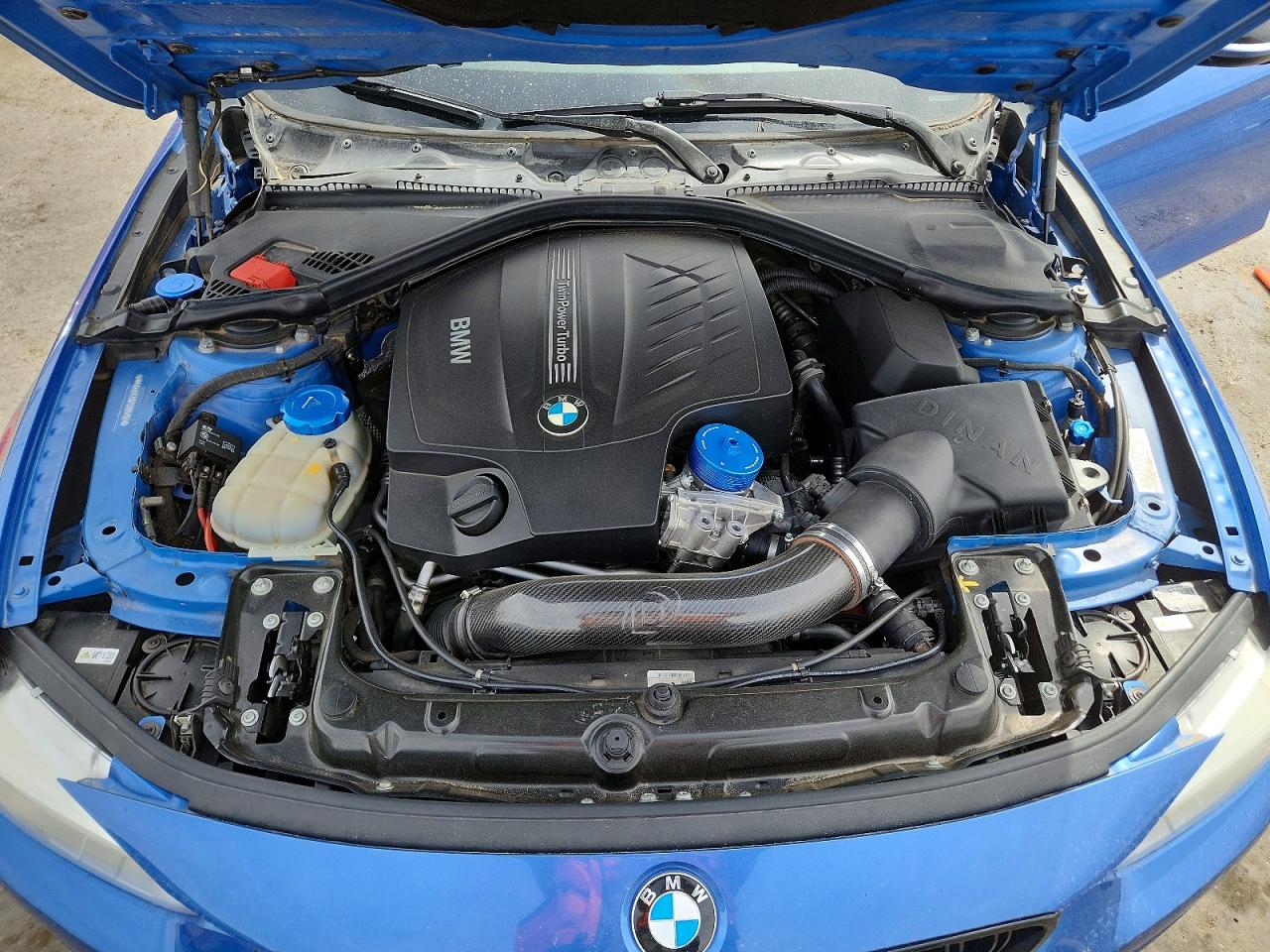 2015 Bmw 435 I Gran Coupe Blue vin: WBA4B1C59FD955192