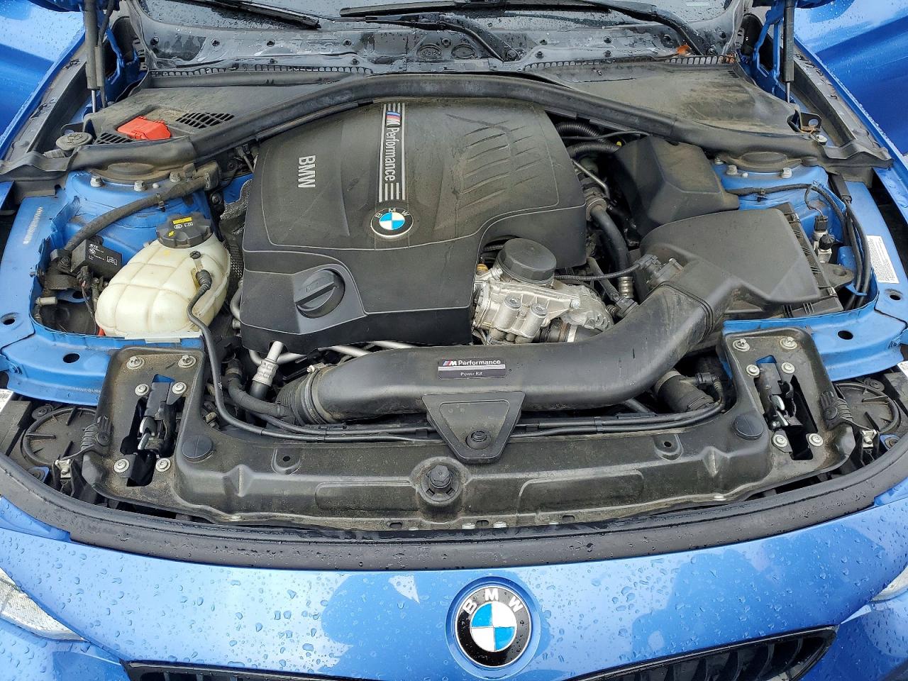 2015 Bmw 435 I Gran Coupe Blue vin: WBA4B1C59FG241397