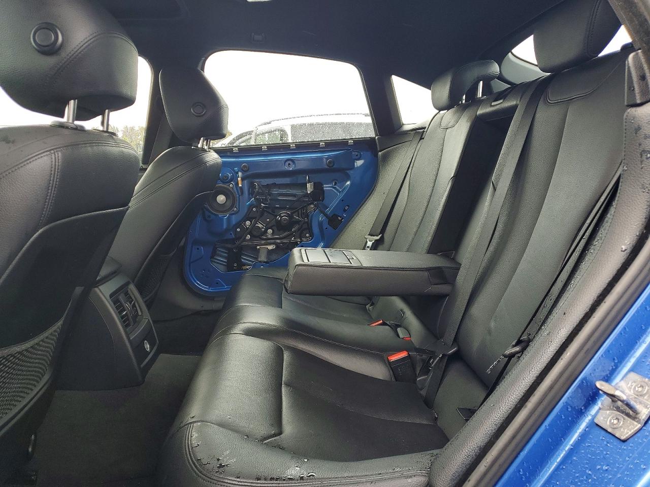2015 Bmw 435 I Gran Coupe Blue vin: WBA4B1C59FG241397