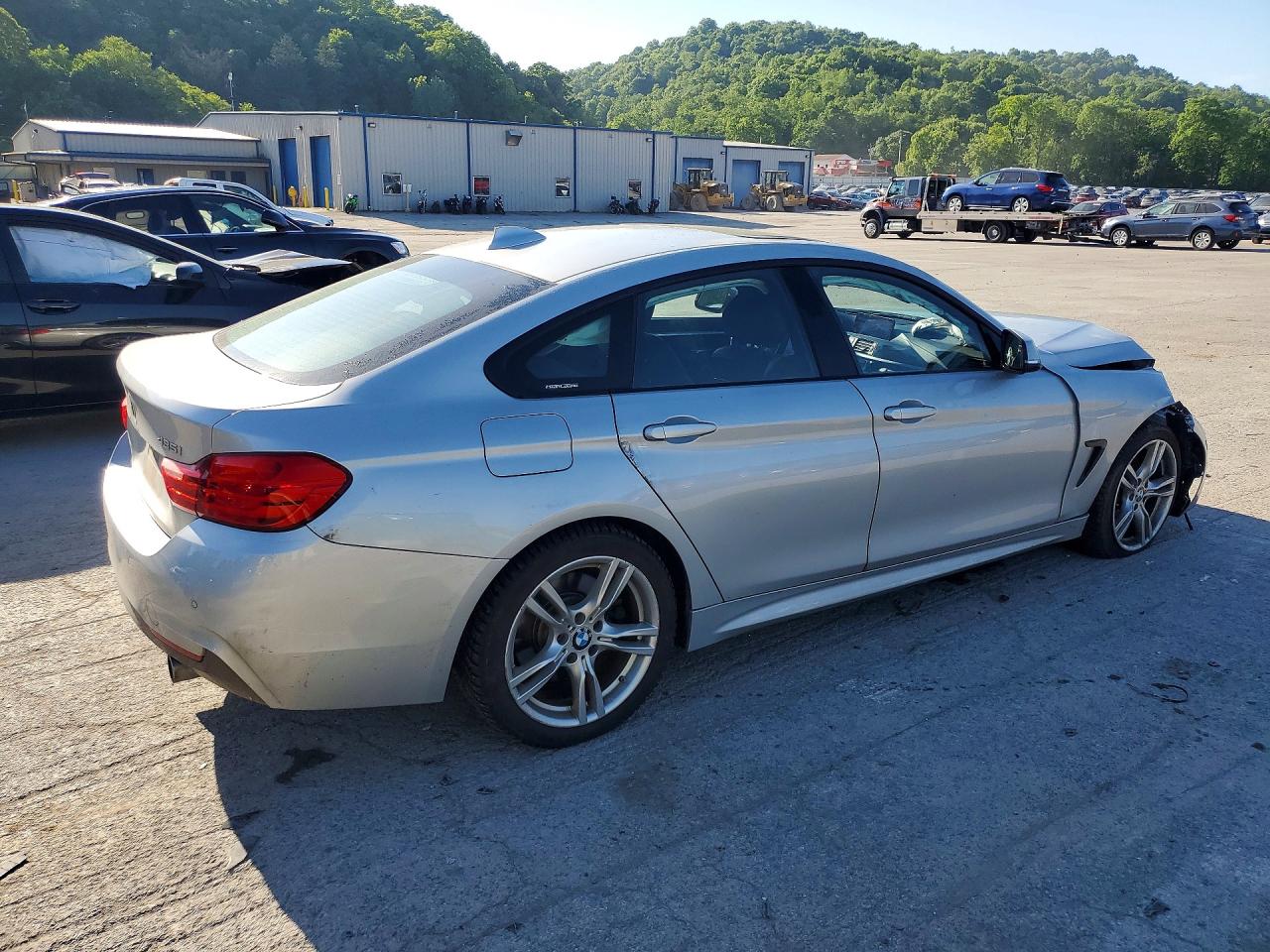 2016 Bmw 435 Xi Gran Coupe Silver vin: WBA4B3C50GG527863