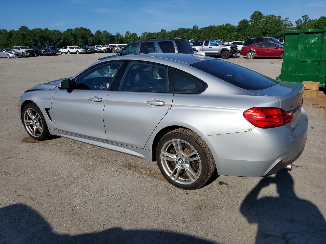 2016 Bmw 435 Xi Gran Coupe Silver vin: WBA4B3C50GG527863