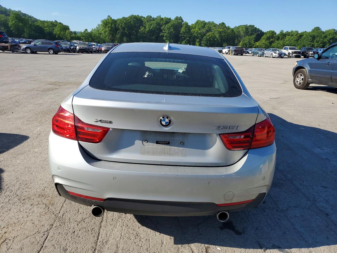 2016 Bmw 435 Xi Gran Coupe Silver vin: WBA4B3C50GG527863