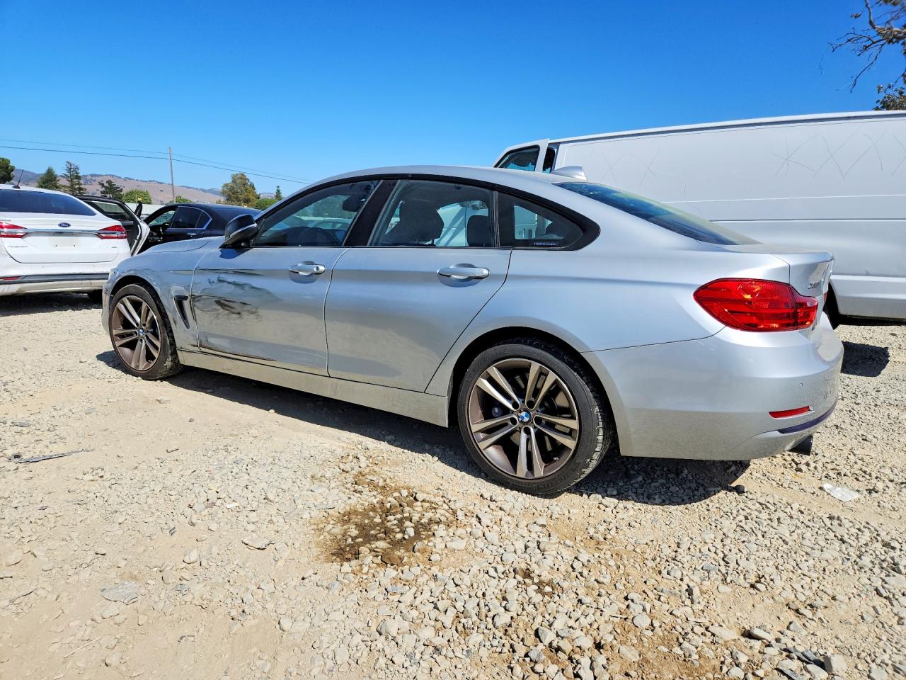 2015 Bmw 435 Xi Gran Coupe Silver vin: WBA4B3C51FD669574