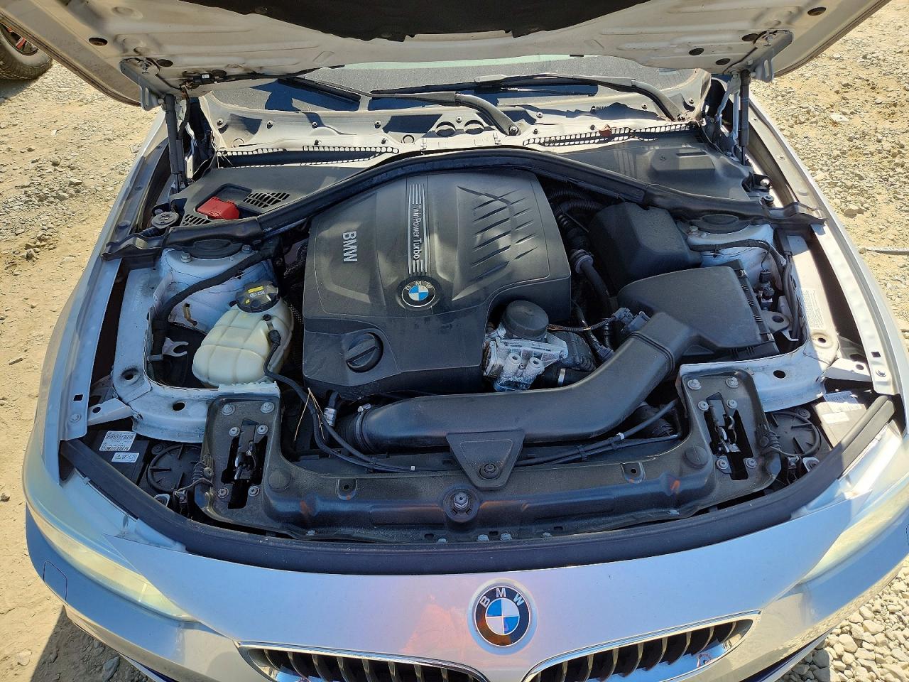 2015 Bmw 435 Xi Gran Coupe Silver vin: WBA4B3C51FD669574