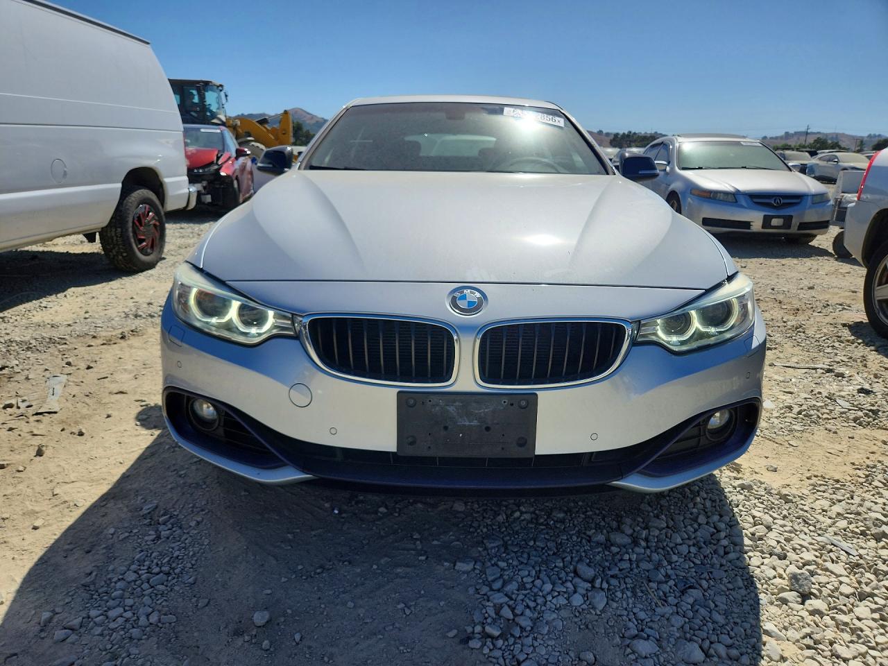 2015 Bmw 435 Xi Gran Coupe Silver vin: WBA4B3C51FD669574