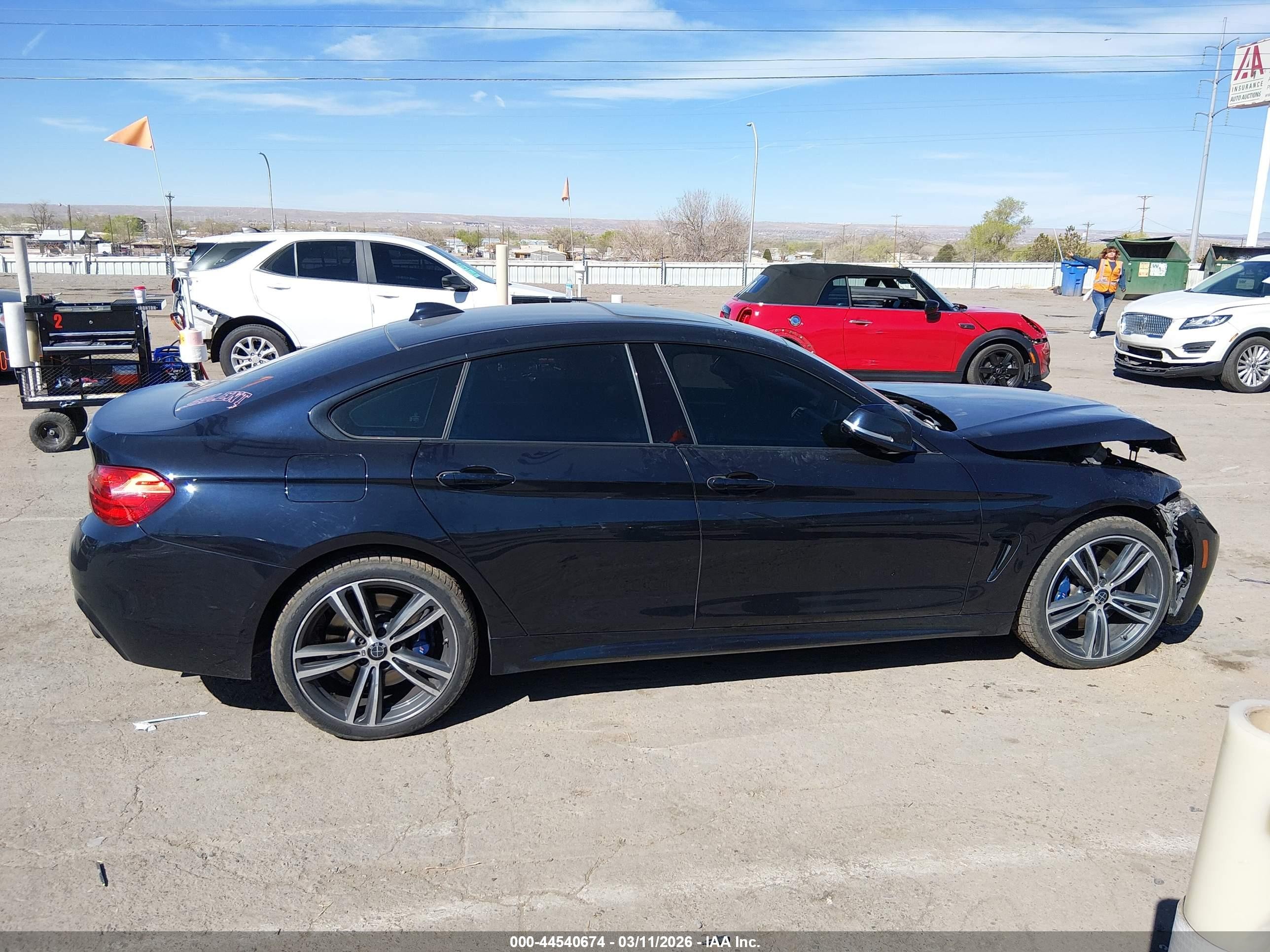 2015 Bmw 435i Gran Coupe Xdrive Black vin: WBA4B3C51FGV48171
