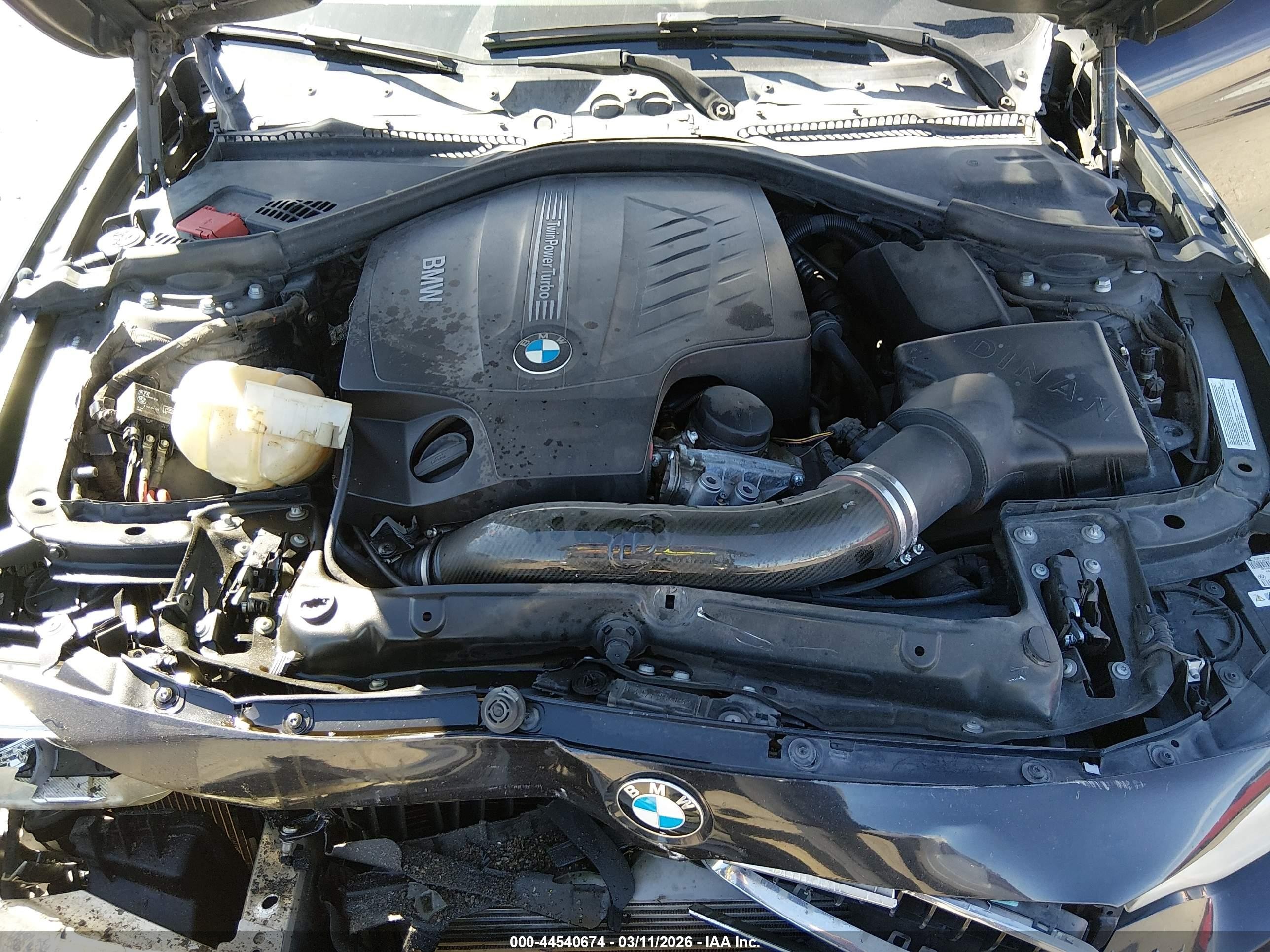 2015 Bmw 435i Gran Coupe Xdrive Black vin: WBA4B3C51FGV48171