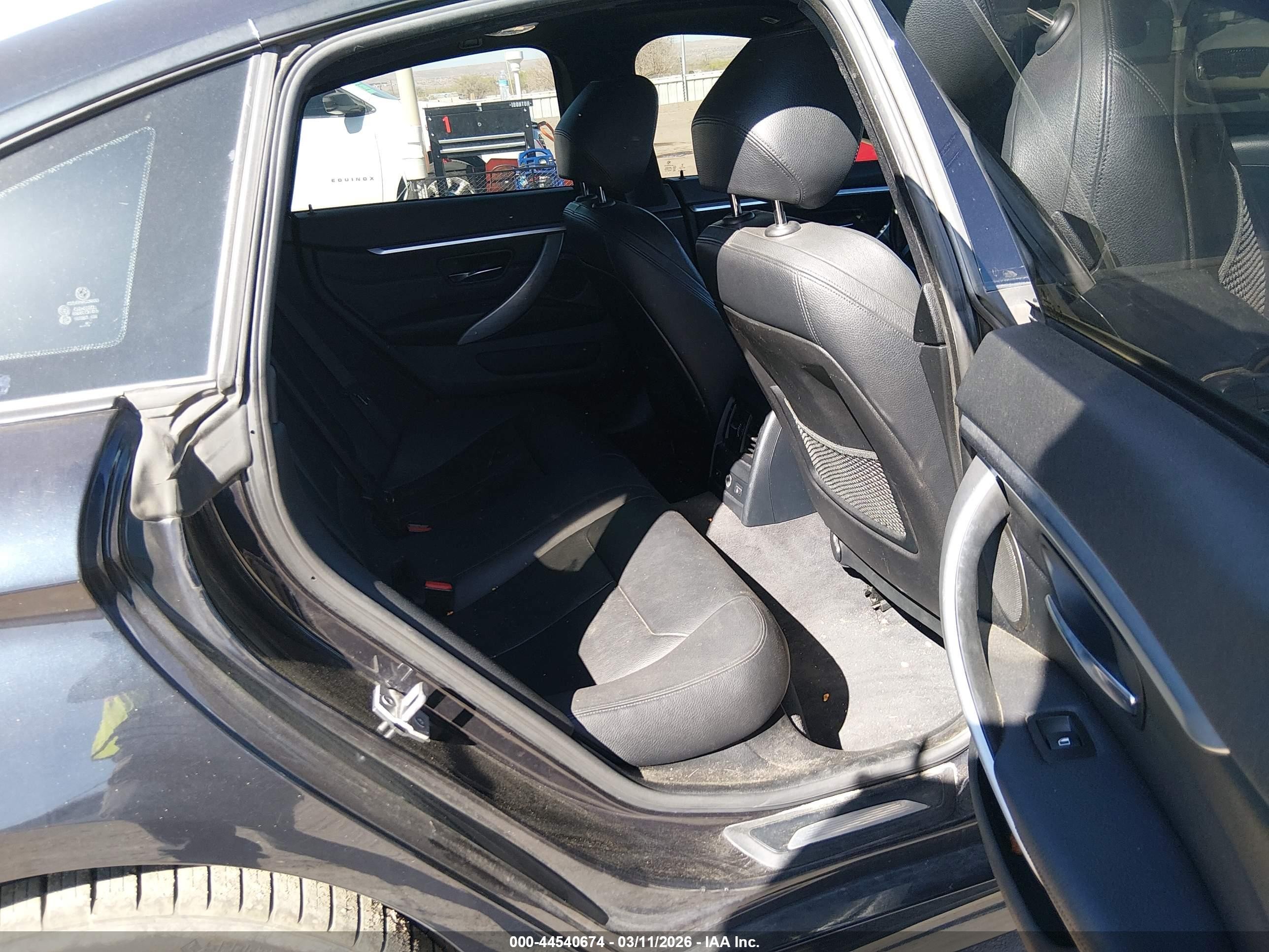 2015 Bmw 435i Gran Coupe Xdrive Black vin: WBA4B3C51FGV48171