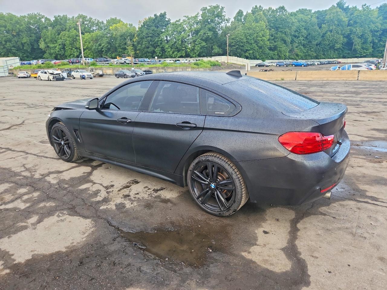 2015 Bmw 435 Xi Gran Coupe Black vin: WBA4B3C53FD670418