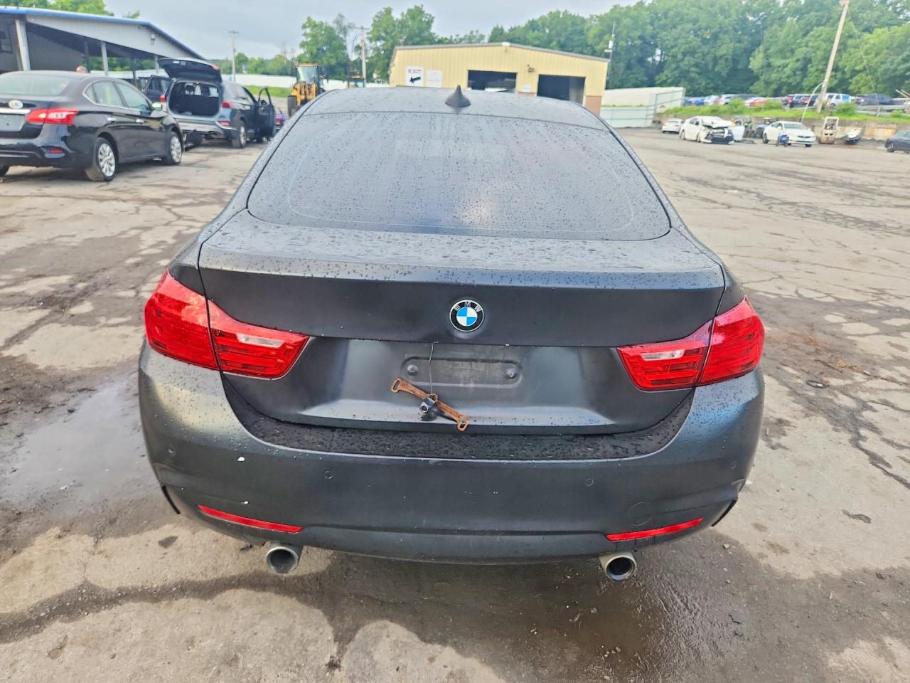 2015 Bmw 435 Xi Gran Coupe Black vin: WBA4B3C53FD670418