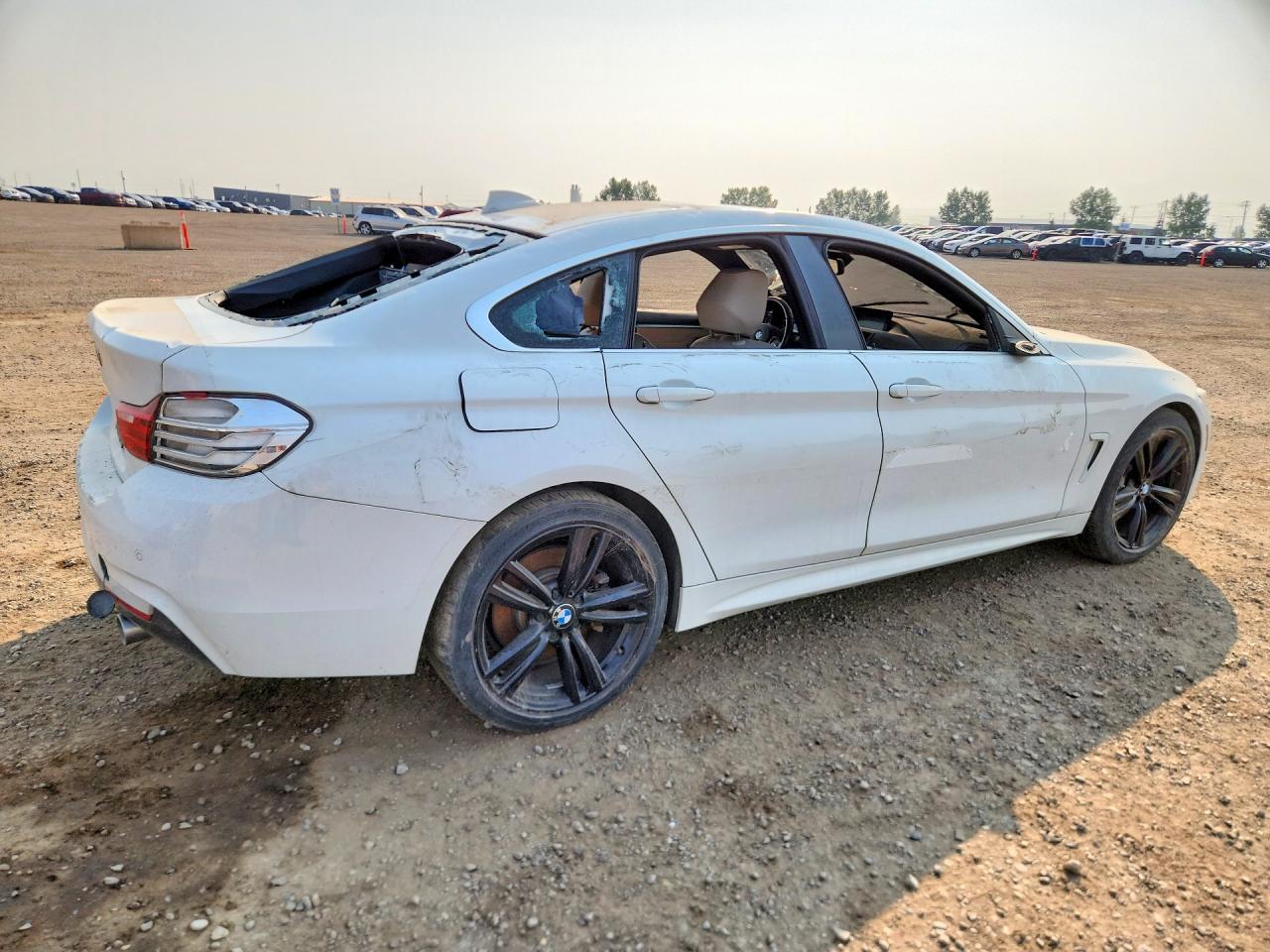 2015 Bmw 435 Xi Gran Coupe Белый vin: WBA4B3C54FD669942