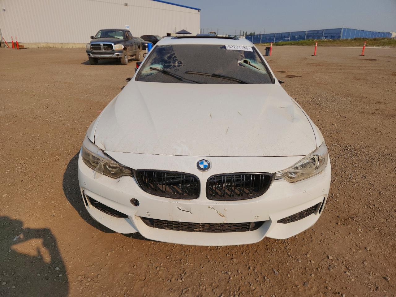 2015 Bmw 435 Xi Gran Coupe Белый vin: WBA4B3C54FD669942