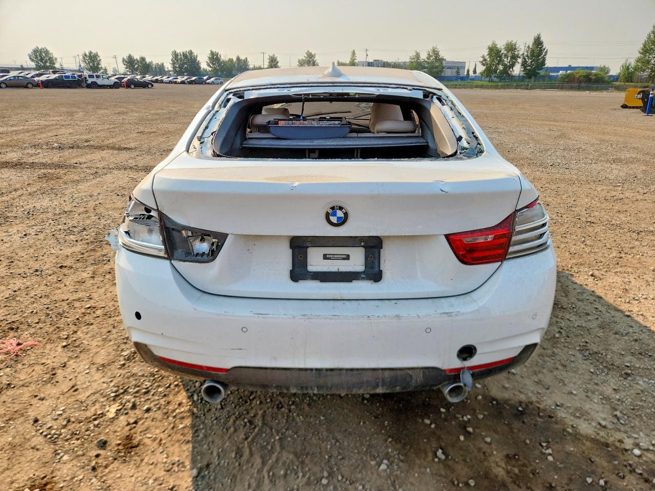 2015 Bmw 435 Xi Gran Coupe Белый vin: WBA4B3C54FD669942