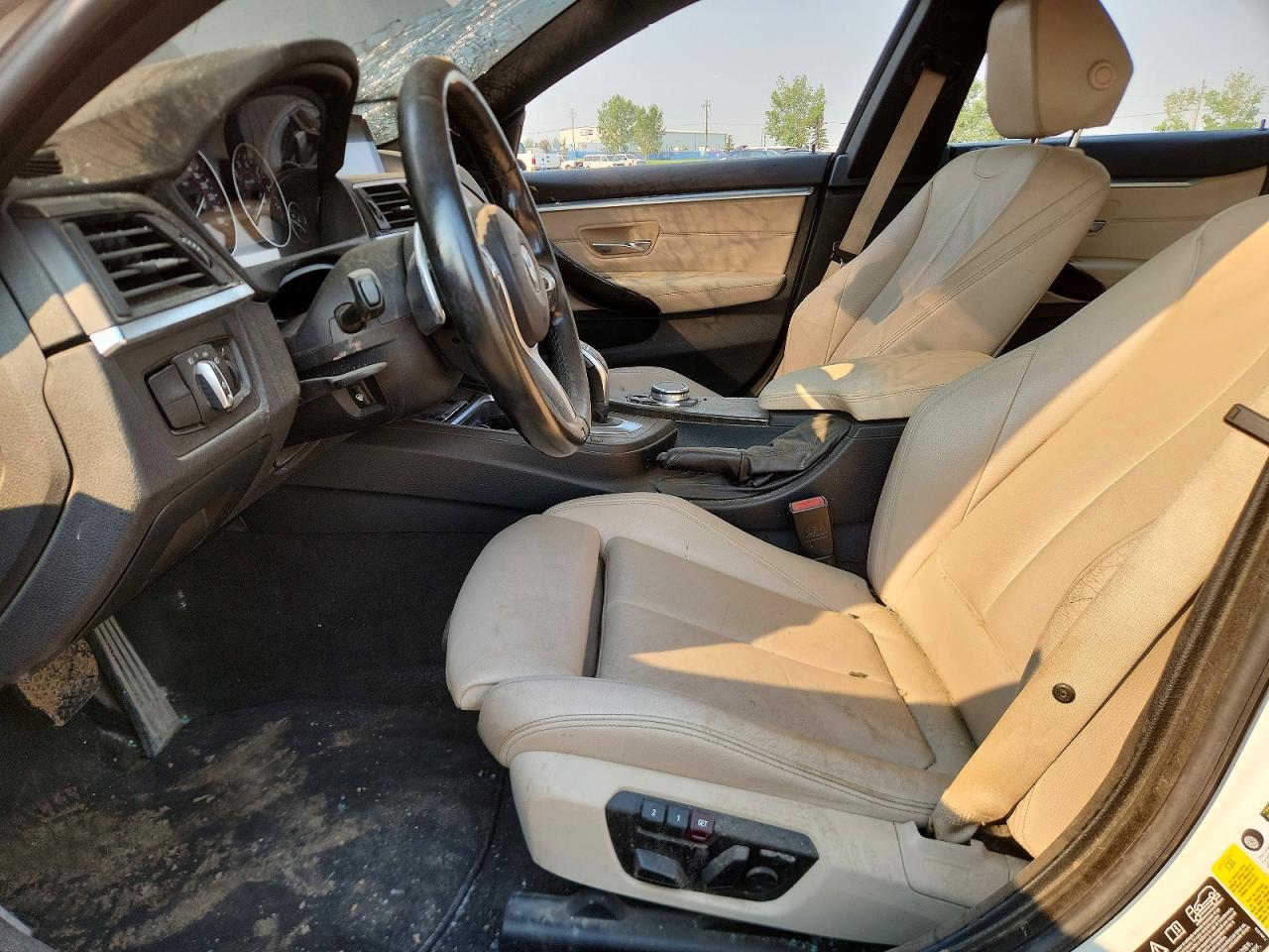 2015 Bmw 435 Xi Gran Coupe Белый vin: WBA4B3C54FD669942
