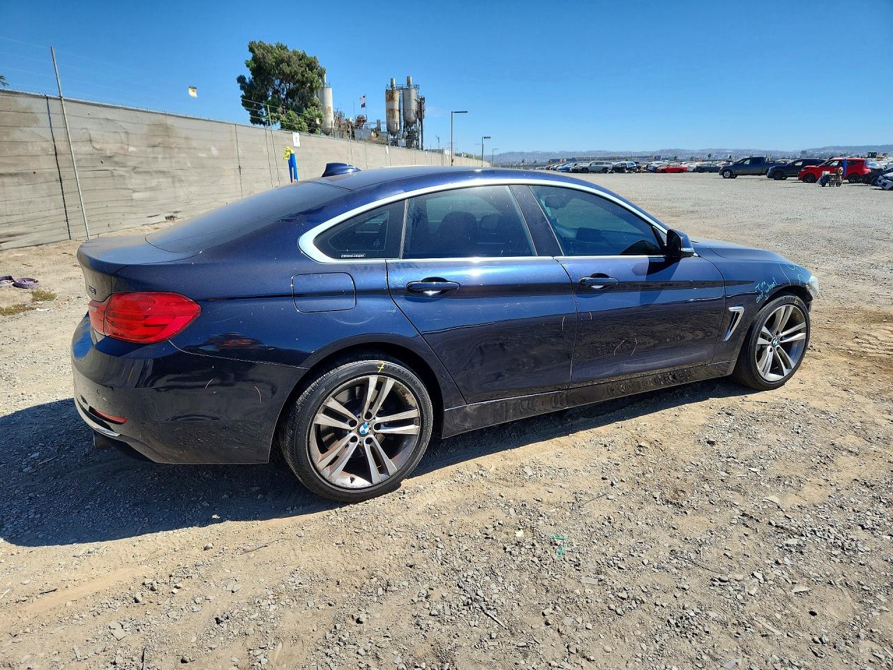 2016 Bmw 435 Xi Gran Coupe Синий vin: WBA4B3C54GG344076