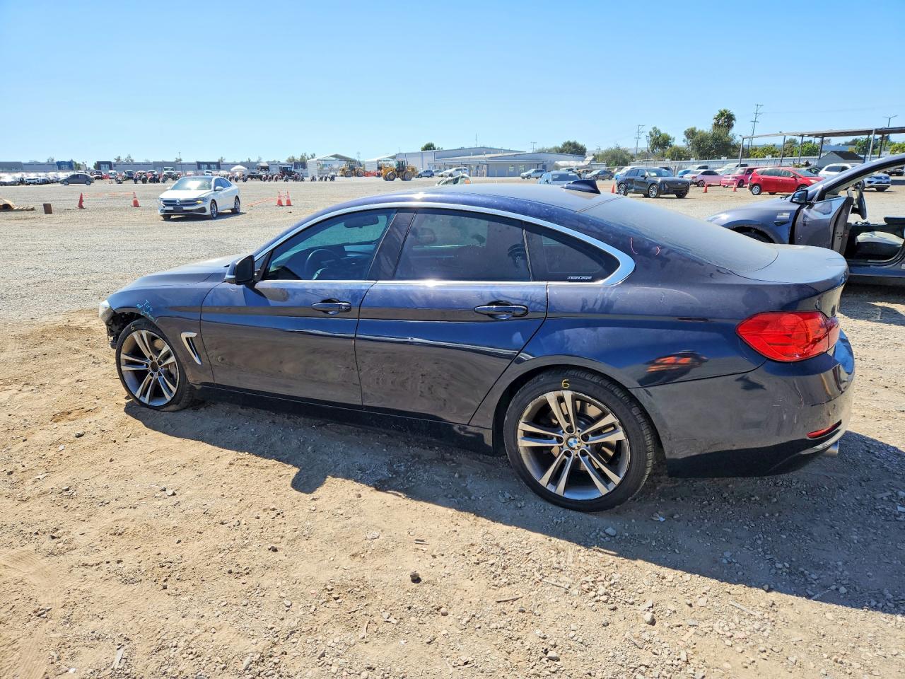 2016 Bmw 435 Xi Gran Coupe Синий vin: WBA4B3C54GG344076