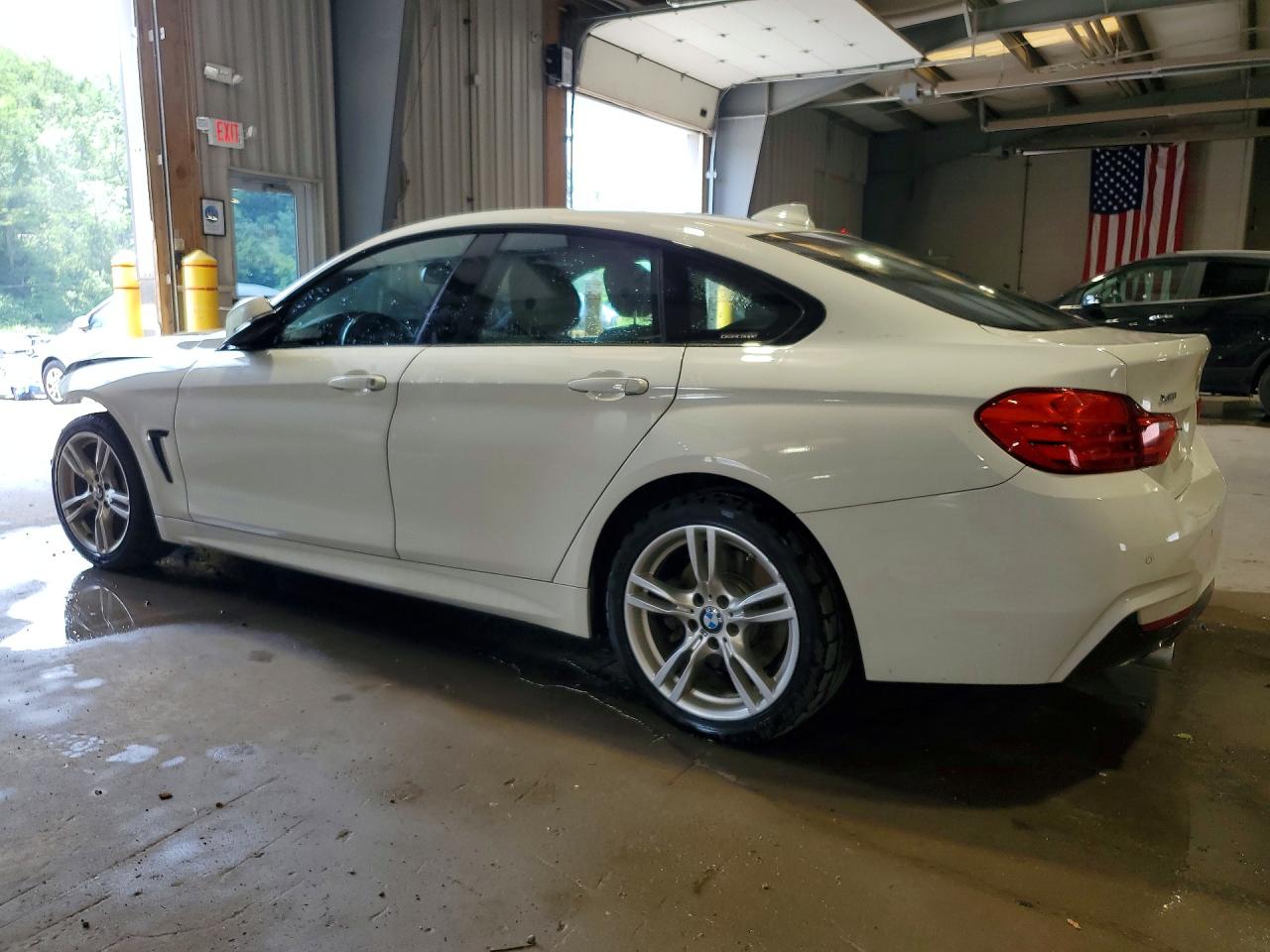 2015 Bmw 435 Xi Gran Coupe White vin: WBA4B3C55FD669576