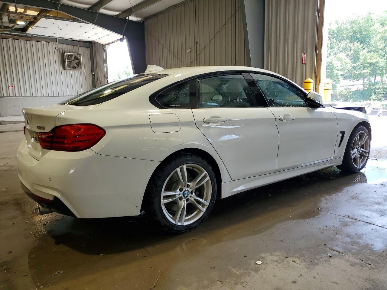 2015 Bmw 435 Xi Gran Coupe White vin: WBA4B3C55FD669576
