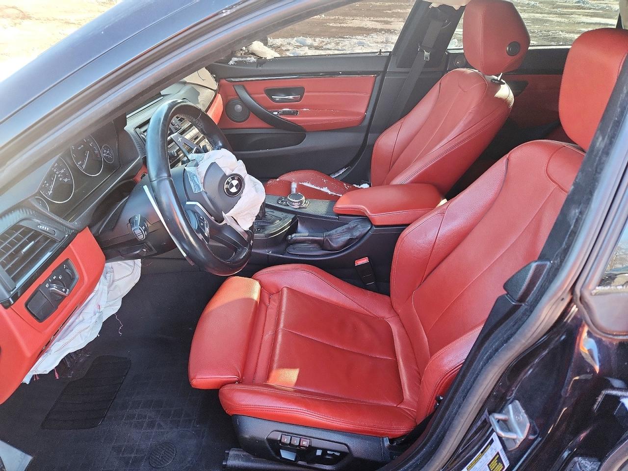 2015 Bmw 435 Xi Gran Coupe Black vin: WBA4B3C55FGV48111