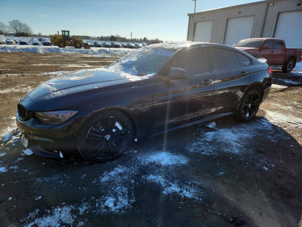 2015 Bmw 435 Xi Gran Coupe Black vin: WBA4B3C55FGV48111