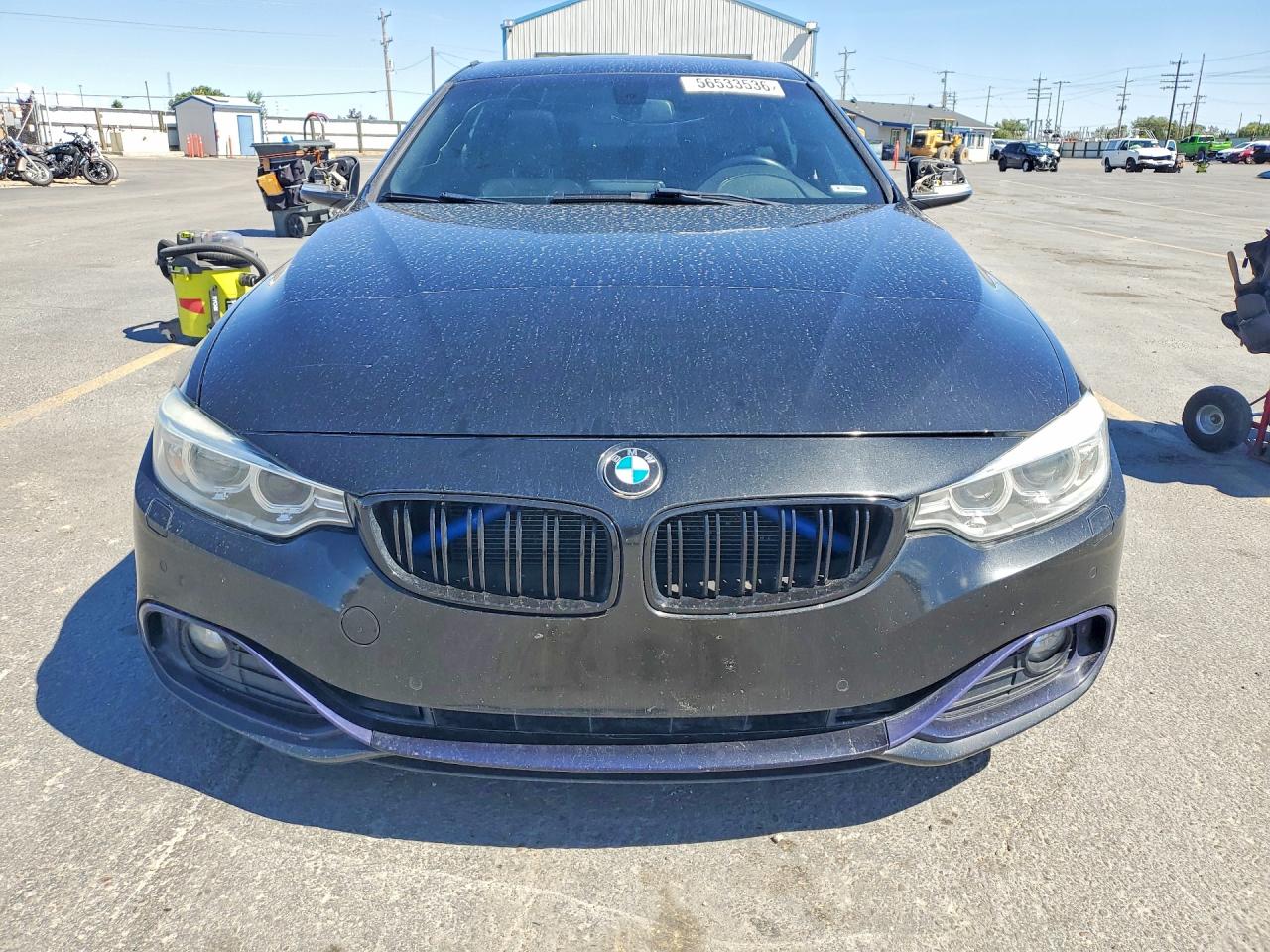2015 Bmw 435 Xi Gran Coupe Black vin: WBA4B3C56FD670154
