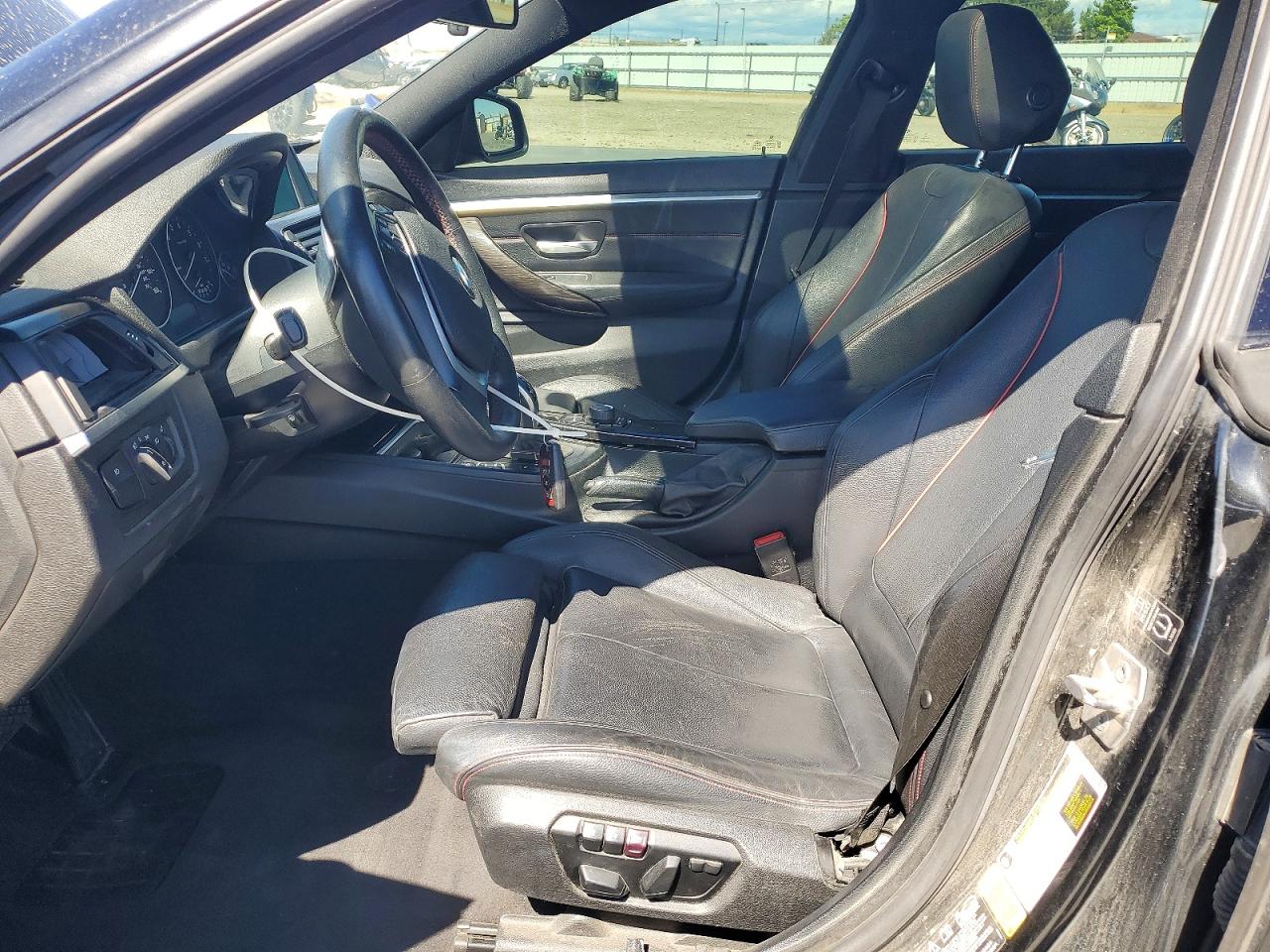 2015 Bmw 435 Xi Gran Coupe Black vin: WBA4B3C56FD670154