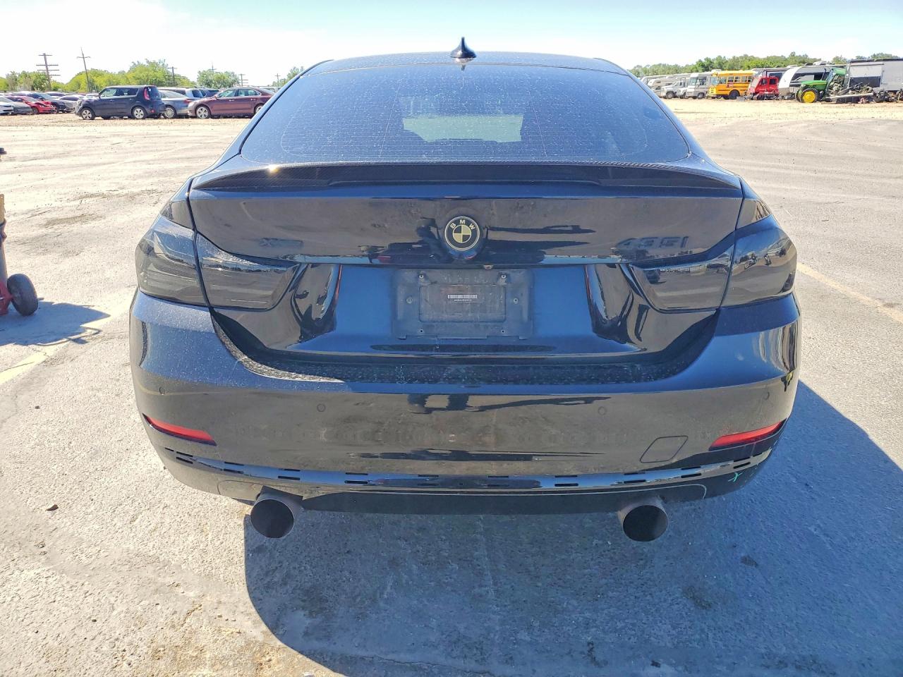 2015 Bmw 435 Xi Gran Coupe Black vin: WBA4B3C56FD670154
