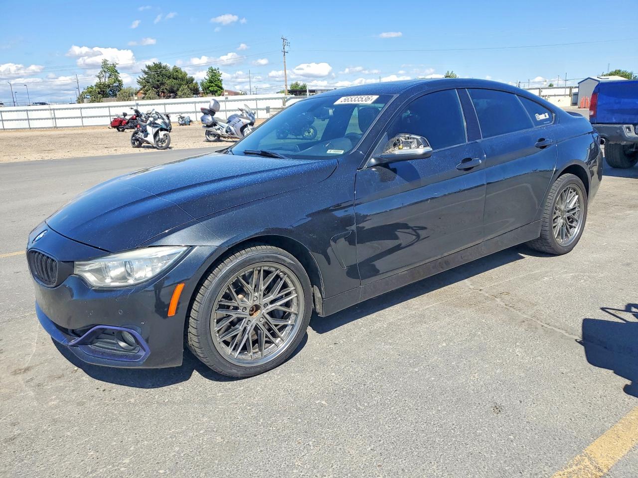 2015 Bmw 435 Xi Gran Coupe Black vin: WBA4B3C56FD670154