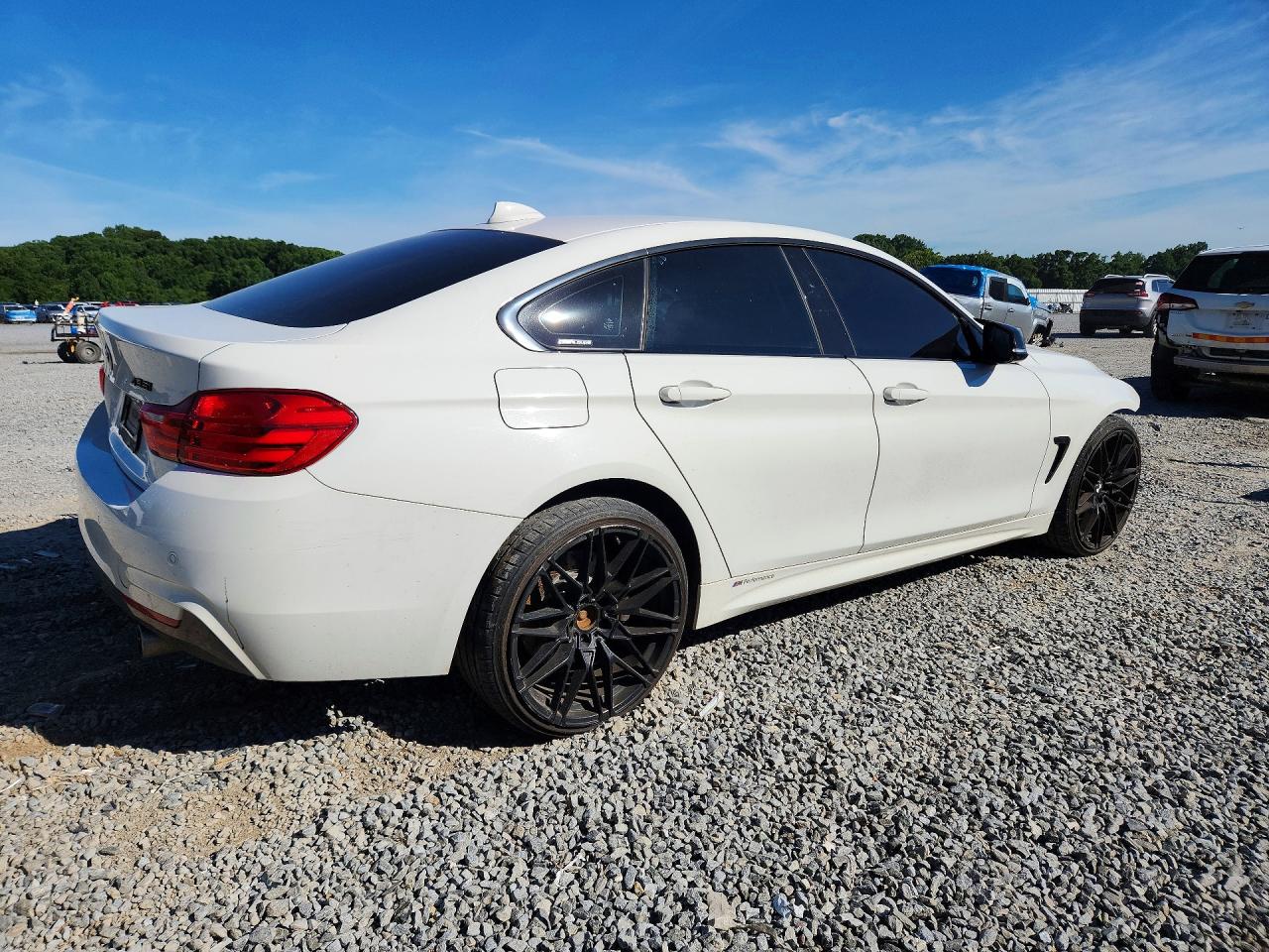 2015 Bmw 435 Xi Gran Coupe White vin: WBA4B3C56FGV48277
