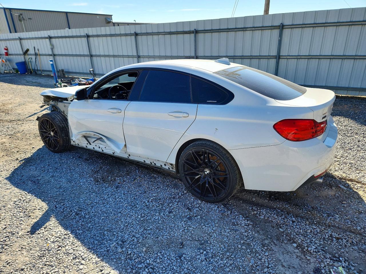2015 Bmw 435 Xi Gran Coupe White vin: WBA4B3C56FGV48277