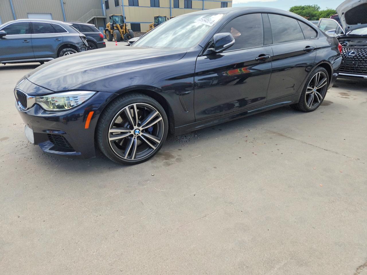 2015 Bmw 435 Xi Gran Coupe Black vin: WBA4B3C57FD670258