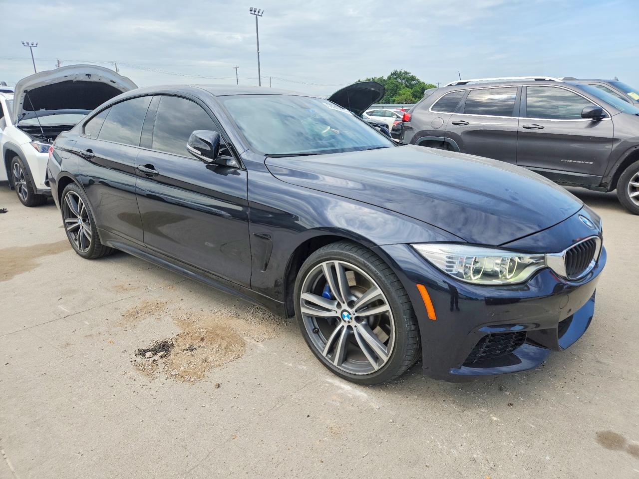 2015 Bmw 435 Xi Gran Coupe Black vin: WBA4B3C57FD670258